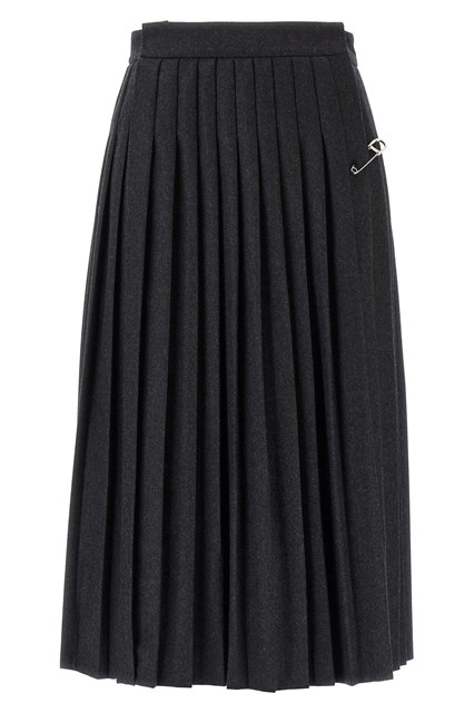 スカート PRADA Jewel skirt Miu Miu By Prada 2020 Sexy Rhinestone Black Skirt Glitter