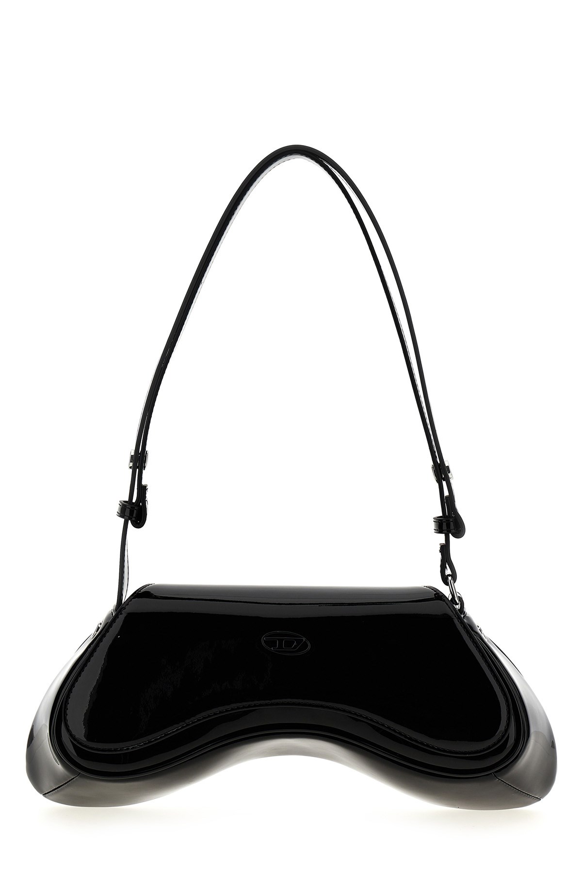 Diesel Women Play Shoulder Responsible Bag In Black
