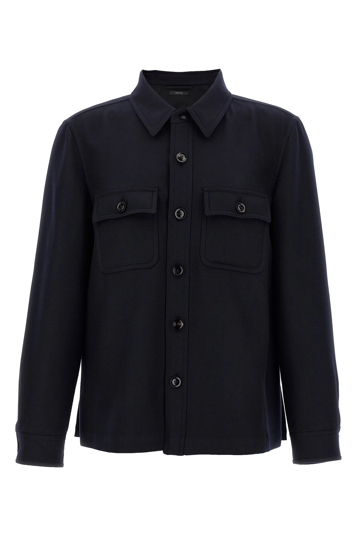 Tシャツ・カットソー TOM FORD 'Double Splittable Light Wool' overshirt Tom ford 'double splittable light wool' overshirt available