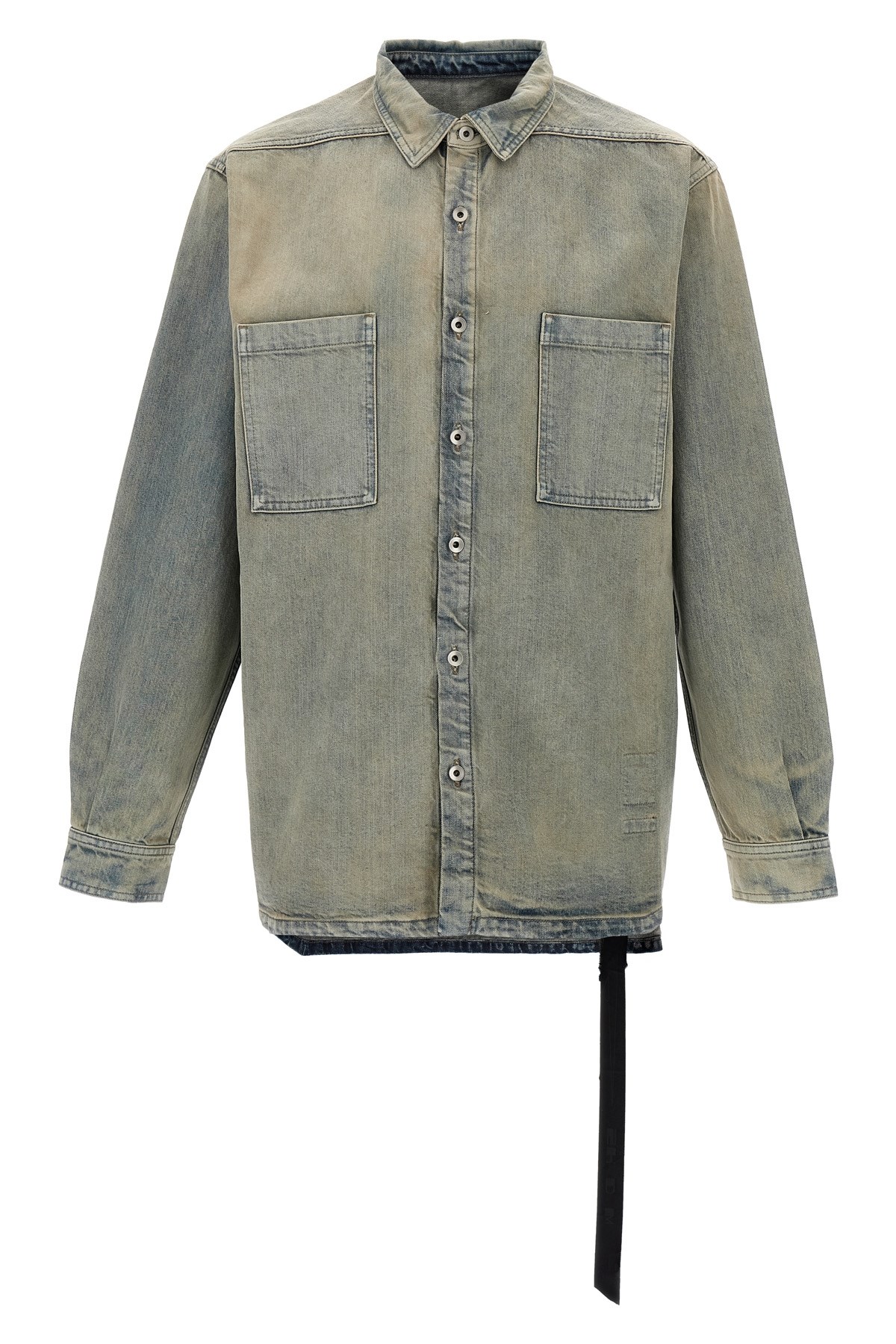Drkshdw Men Jumbo Outershirt In Sand