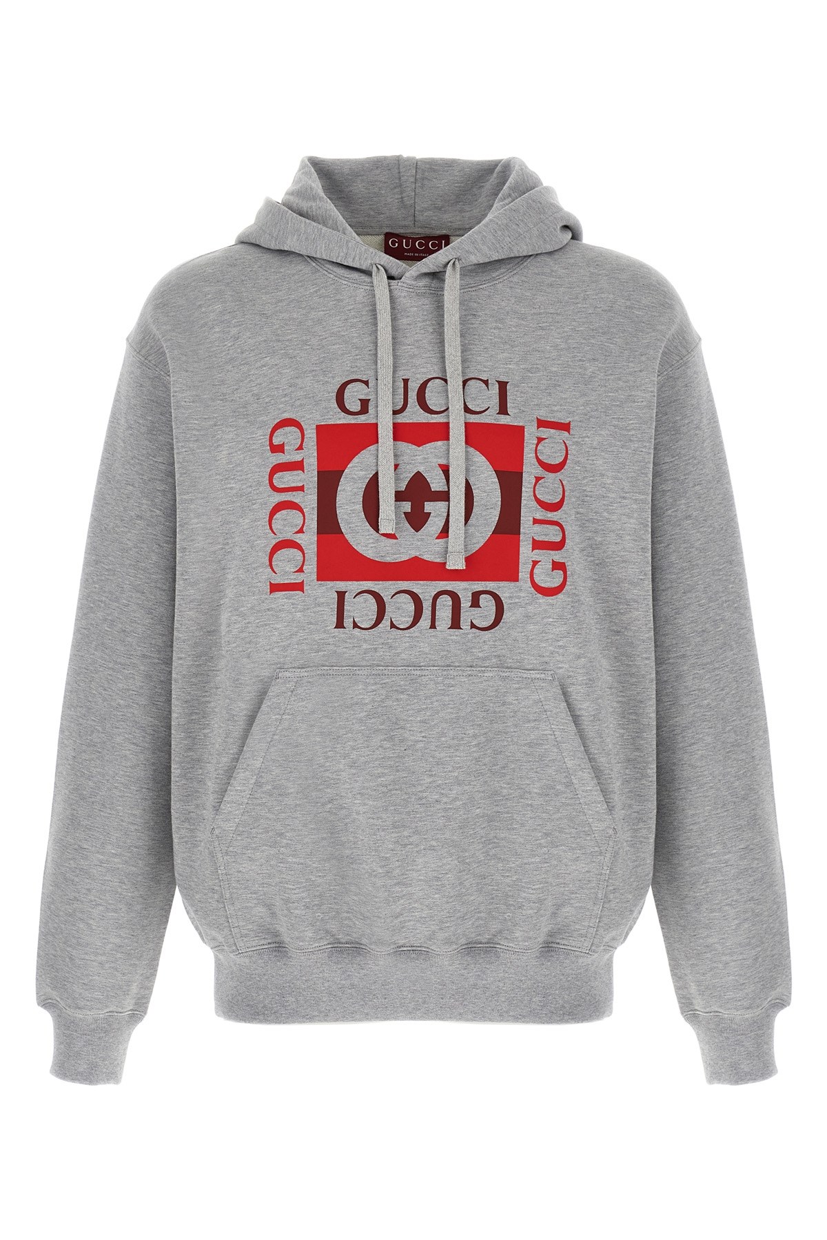 GUCCI 'Gucci Incrocio Gg' Print Hoodie