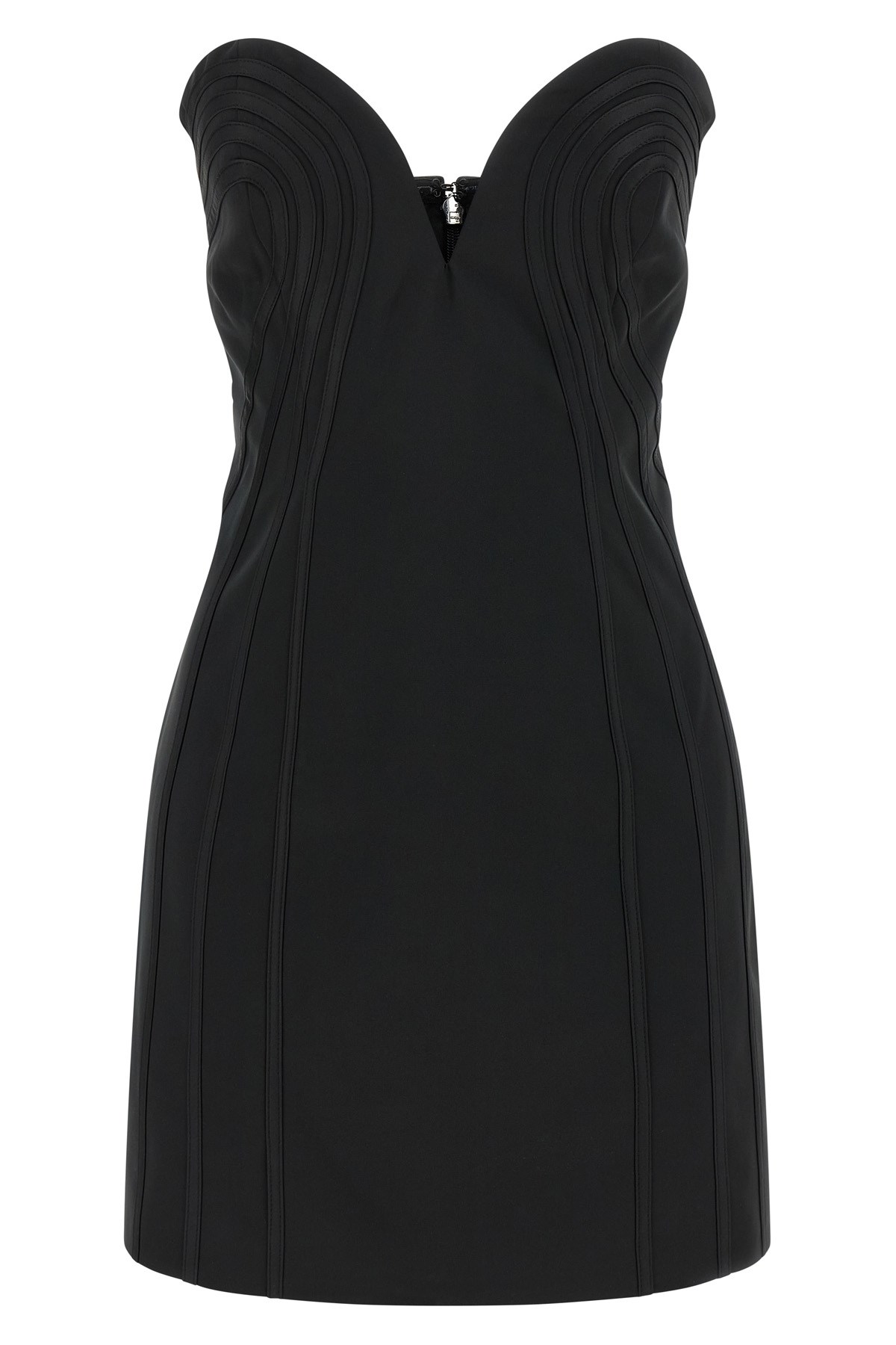 Rotate Birger Christensen 'satin Mini' Dress In Black