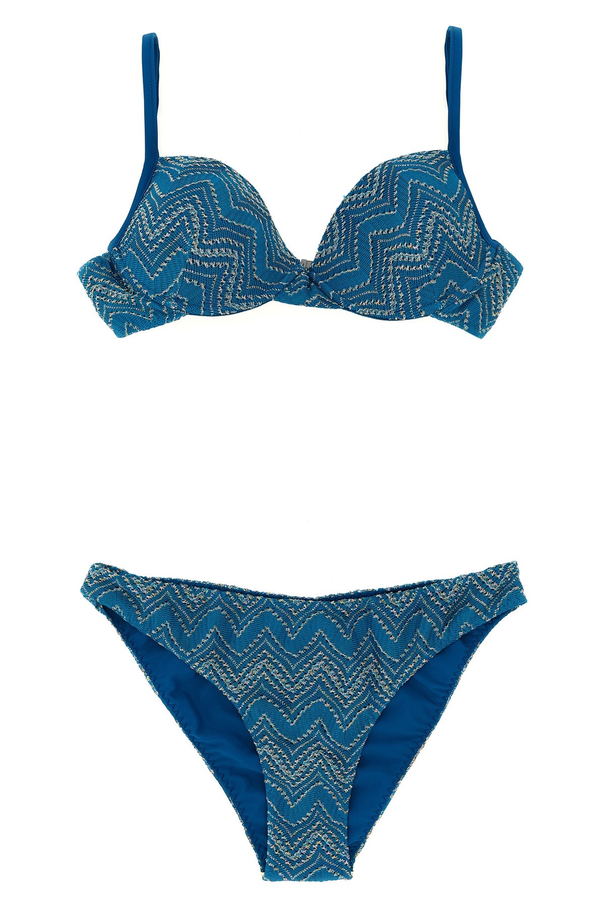 MISSONI Zig Zag Lamé Bikini