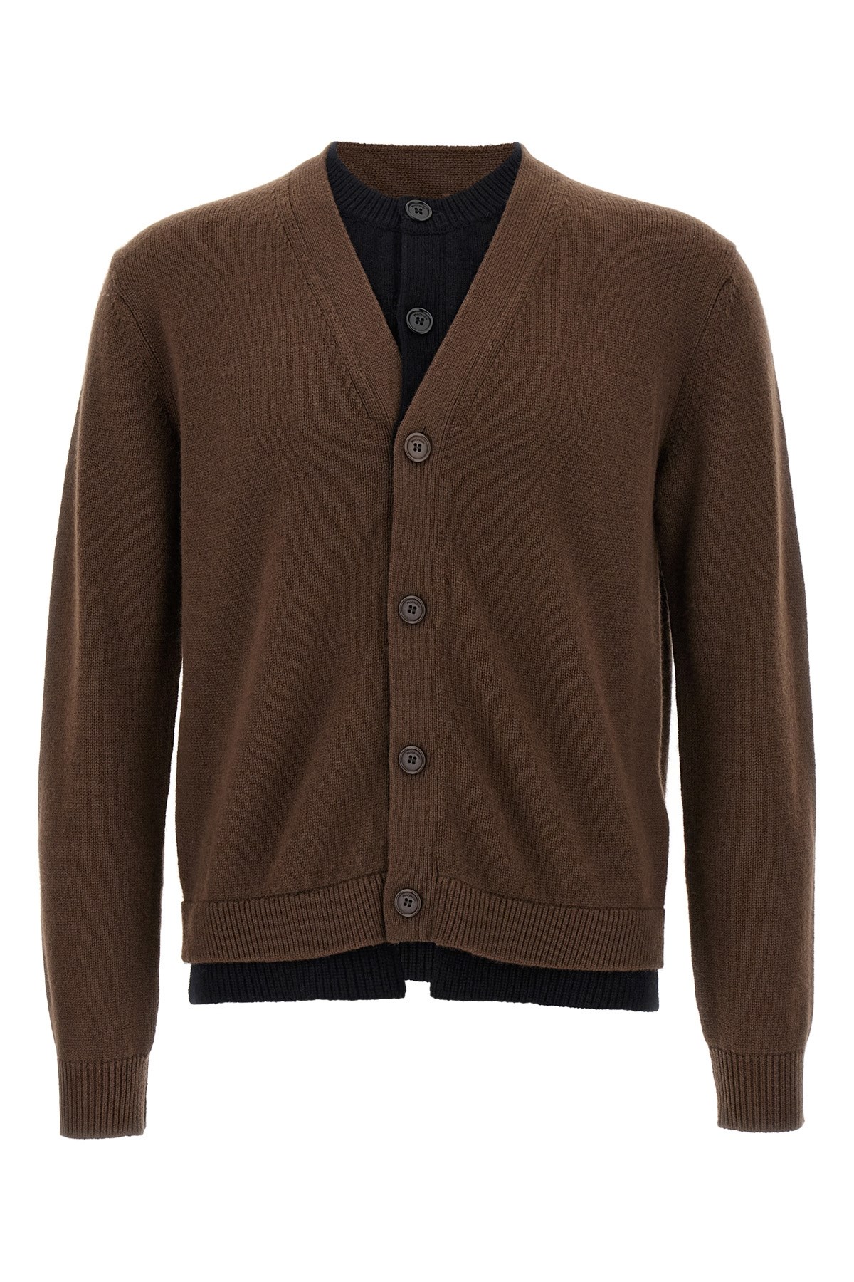 J.W.ANDERSON 'Contrast Layered' Cardigan