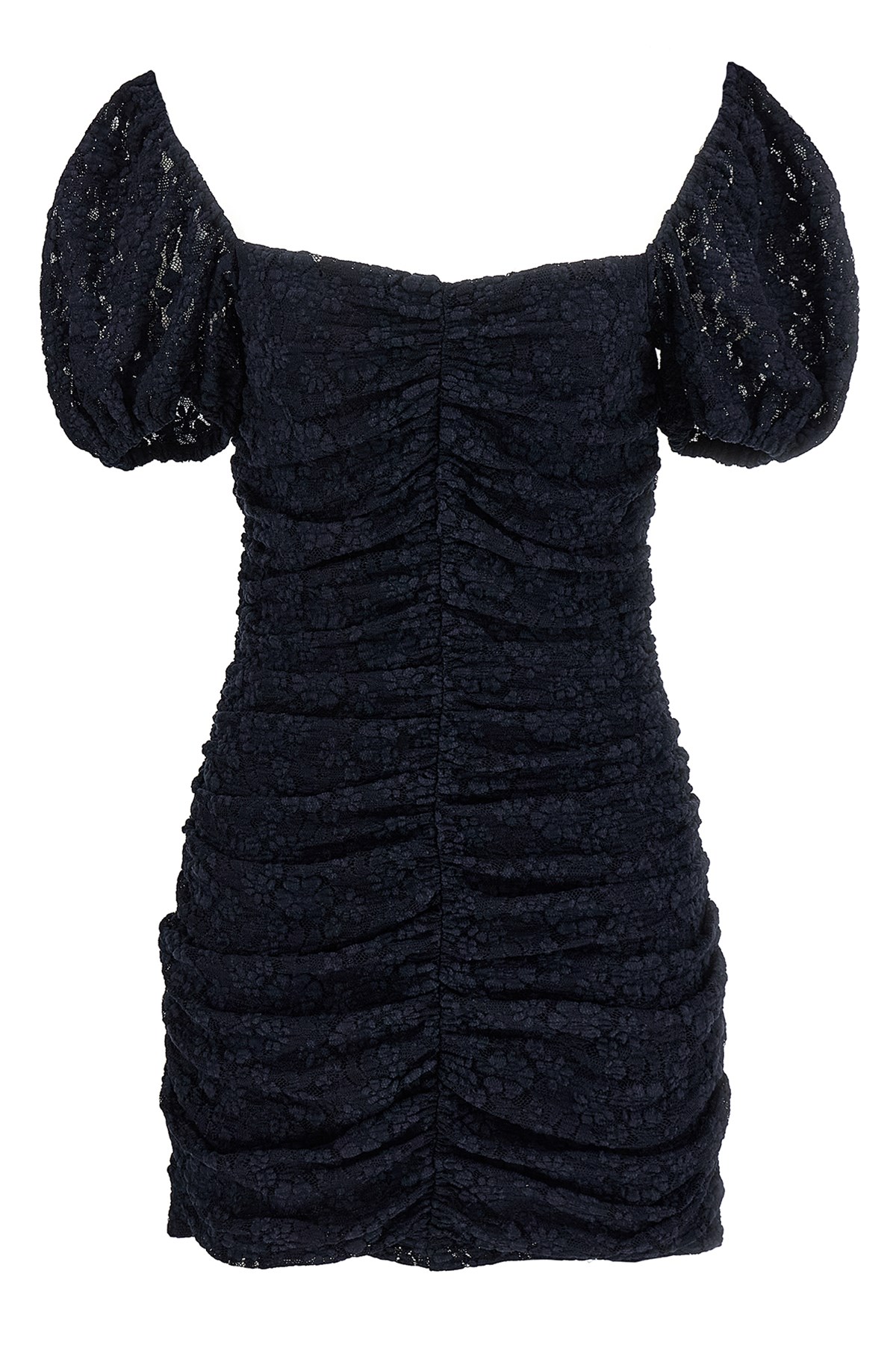 Rotate Birger Christensen Lace Dress In Blue