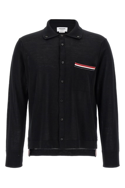 Thom Browne 大目玉 バルカラーコート 00 ネイビー Thom Browne 大目玉 バルカラーコート 00 ネイビー 紺色