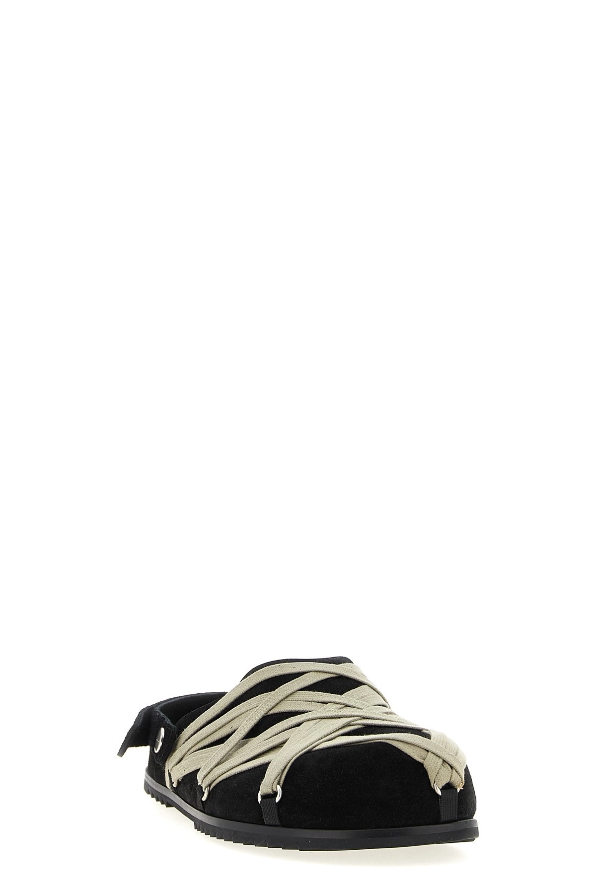 サンダル MEGALACE MULE GRANOLA SABOTS Rick owens 'megalace mule granola' sabots available on