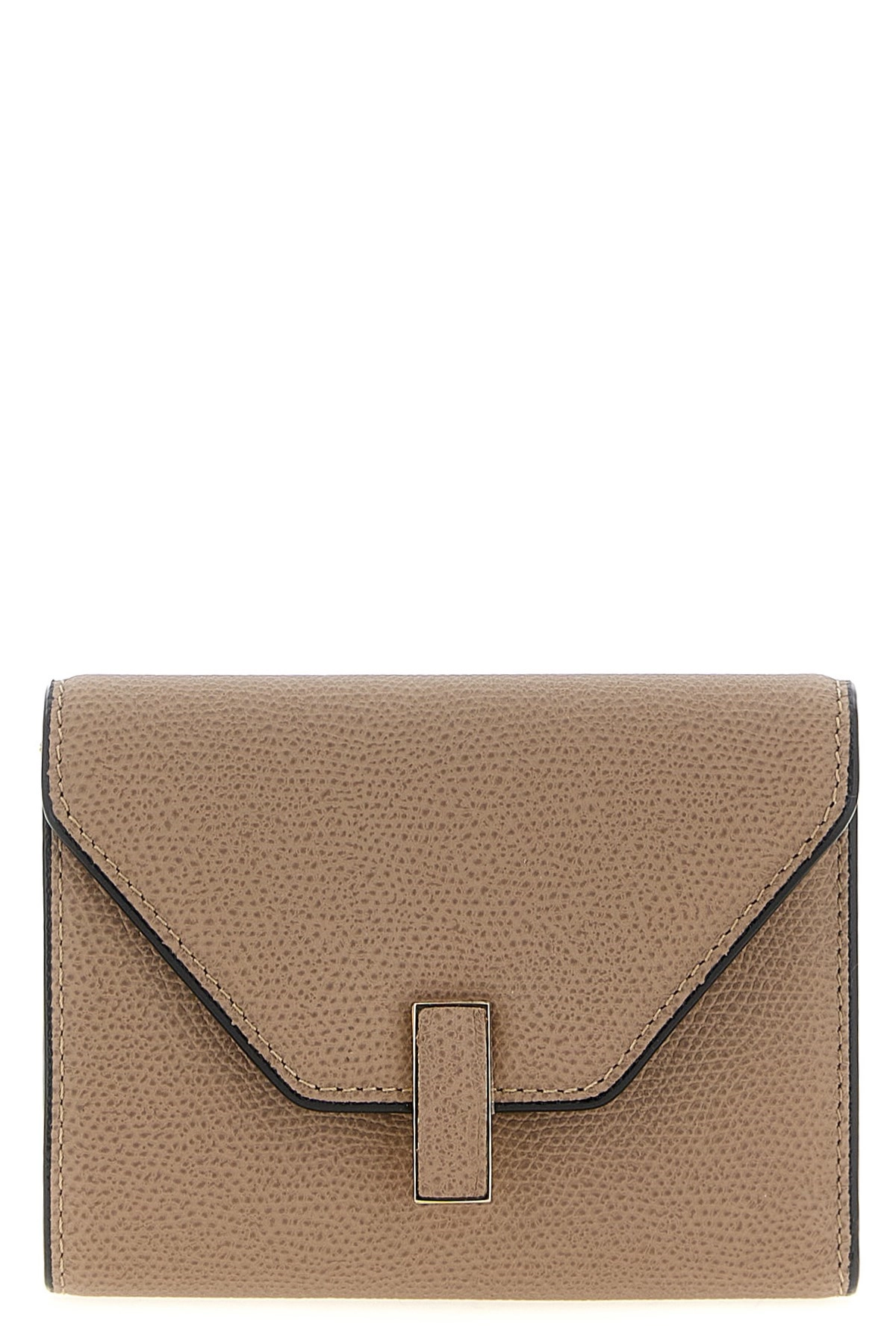 【関税込み】VALEXTRA Iside Trifold' wallet Smokey Blue Leather Small Purse | Valextra Iside