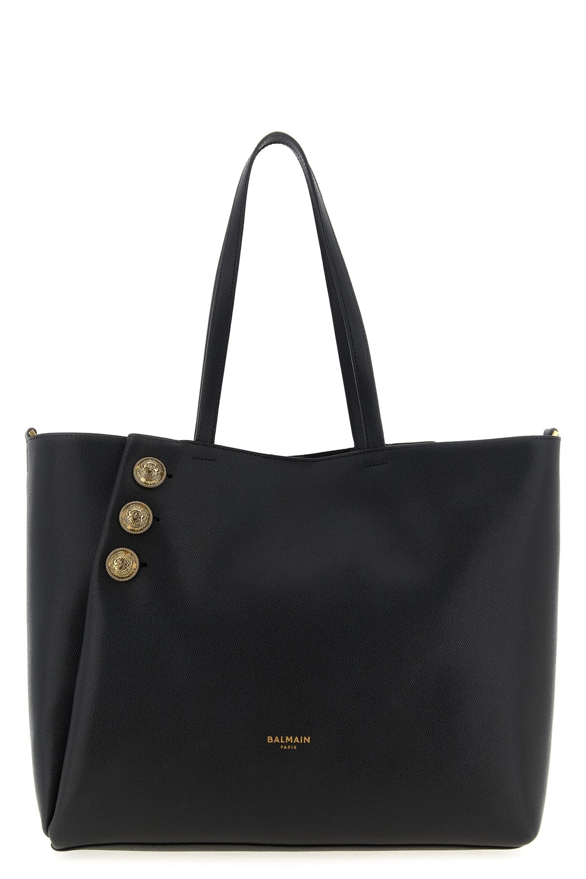 【関税込み】balmain Embleme' shopping bag Balmain Embleme Leather Shopping Bag | Saks Fifth Avenue