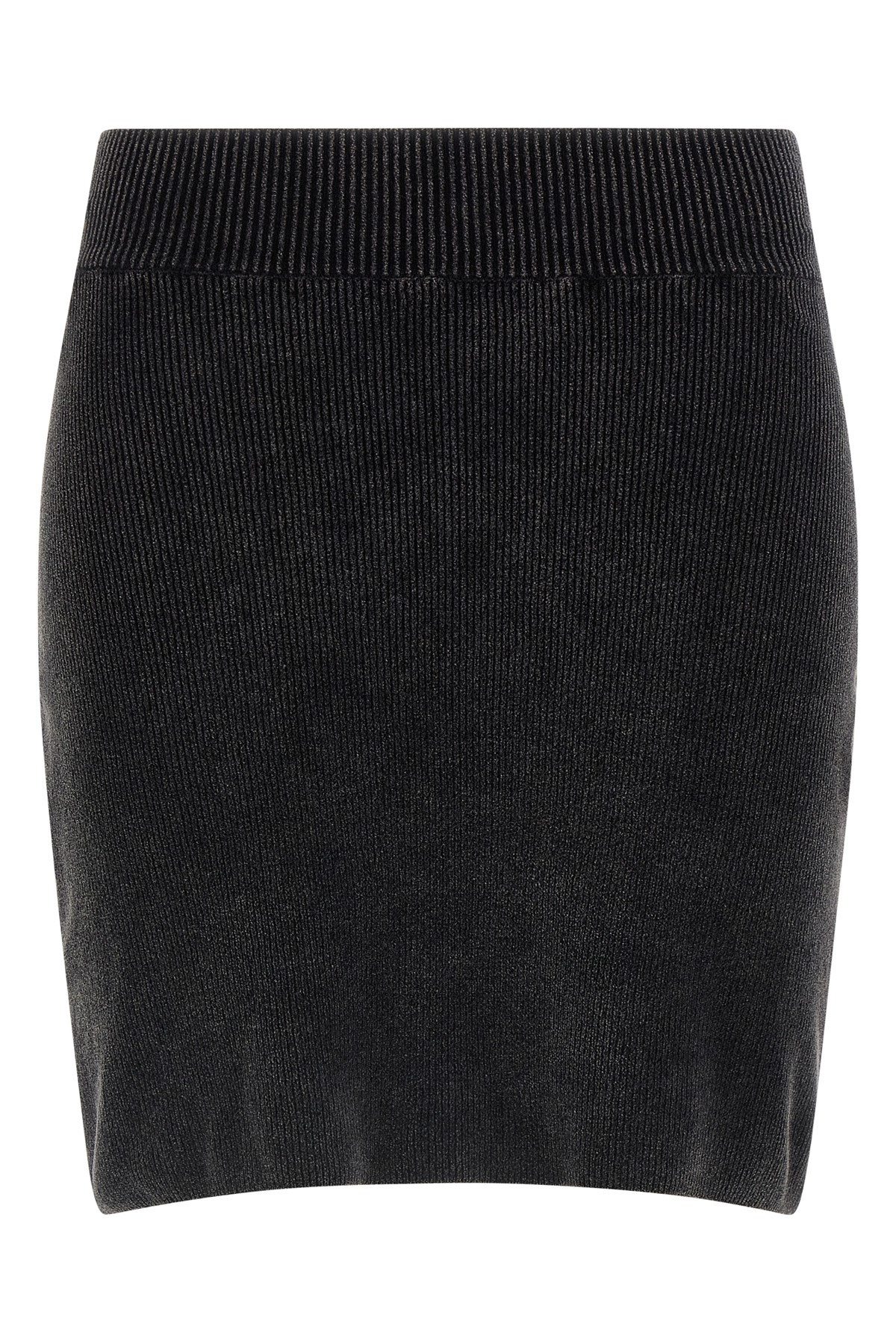 Alexander Wang Chenille Skirt In Black