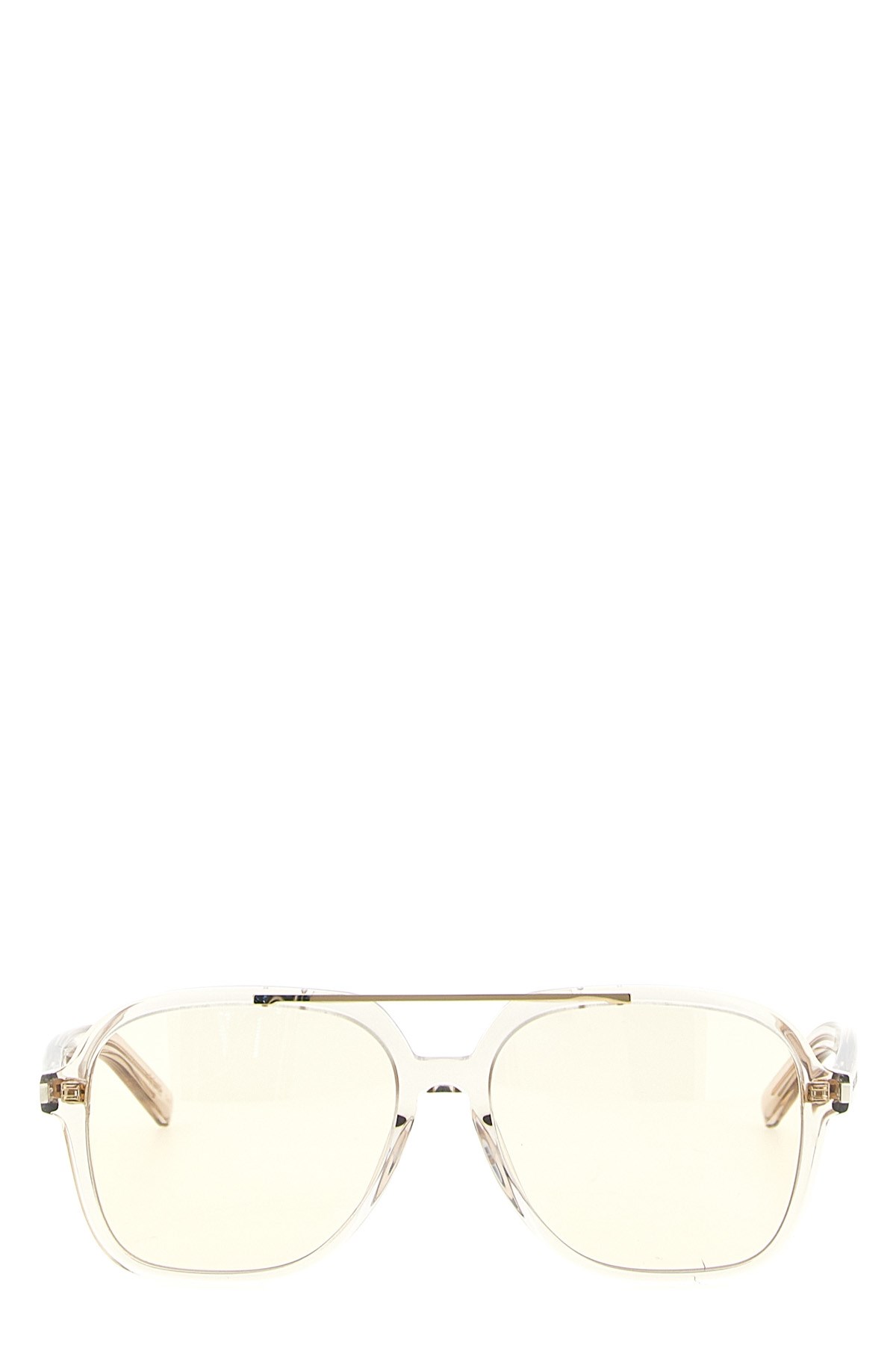 Saint Laurent 'sl 545' Sunglasses In Transparent
