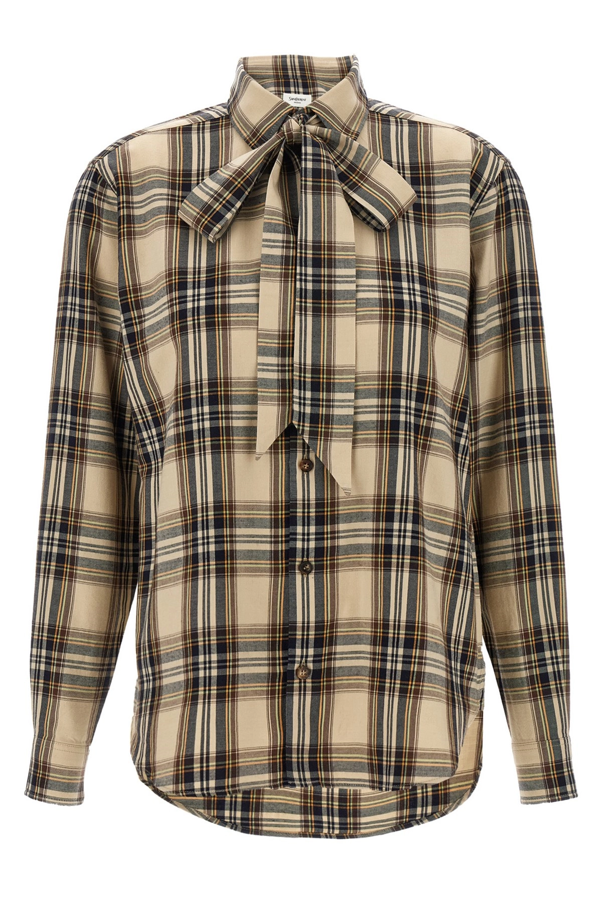 Saint laurent 'lavallière cassandre' shirt available on