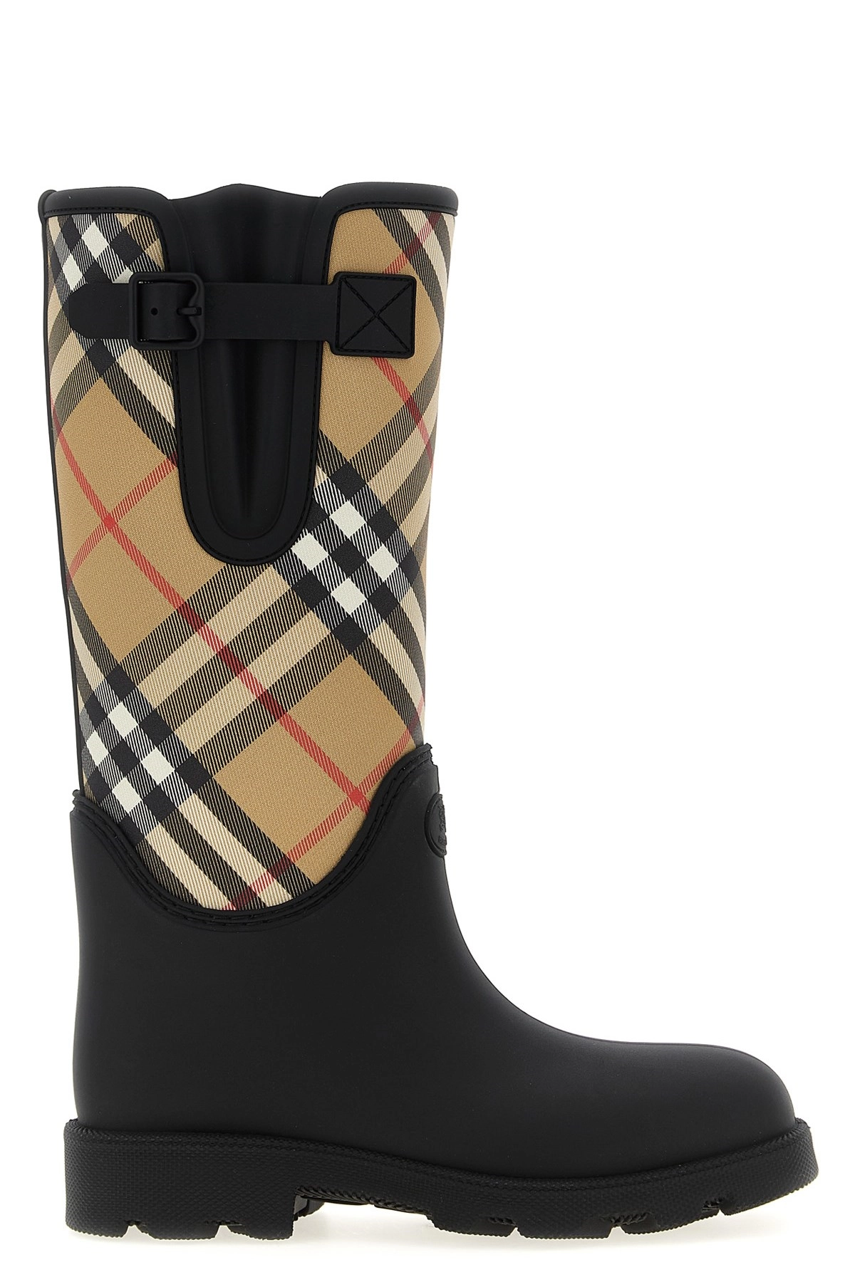ショートブーツ・ブーティ Burberry 'Marsh Stamp' boots Rubber Marsh Stamp Low Boots​ in Black - Women | Burberry