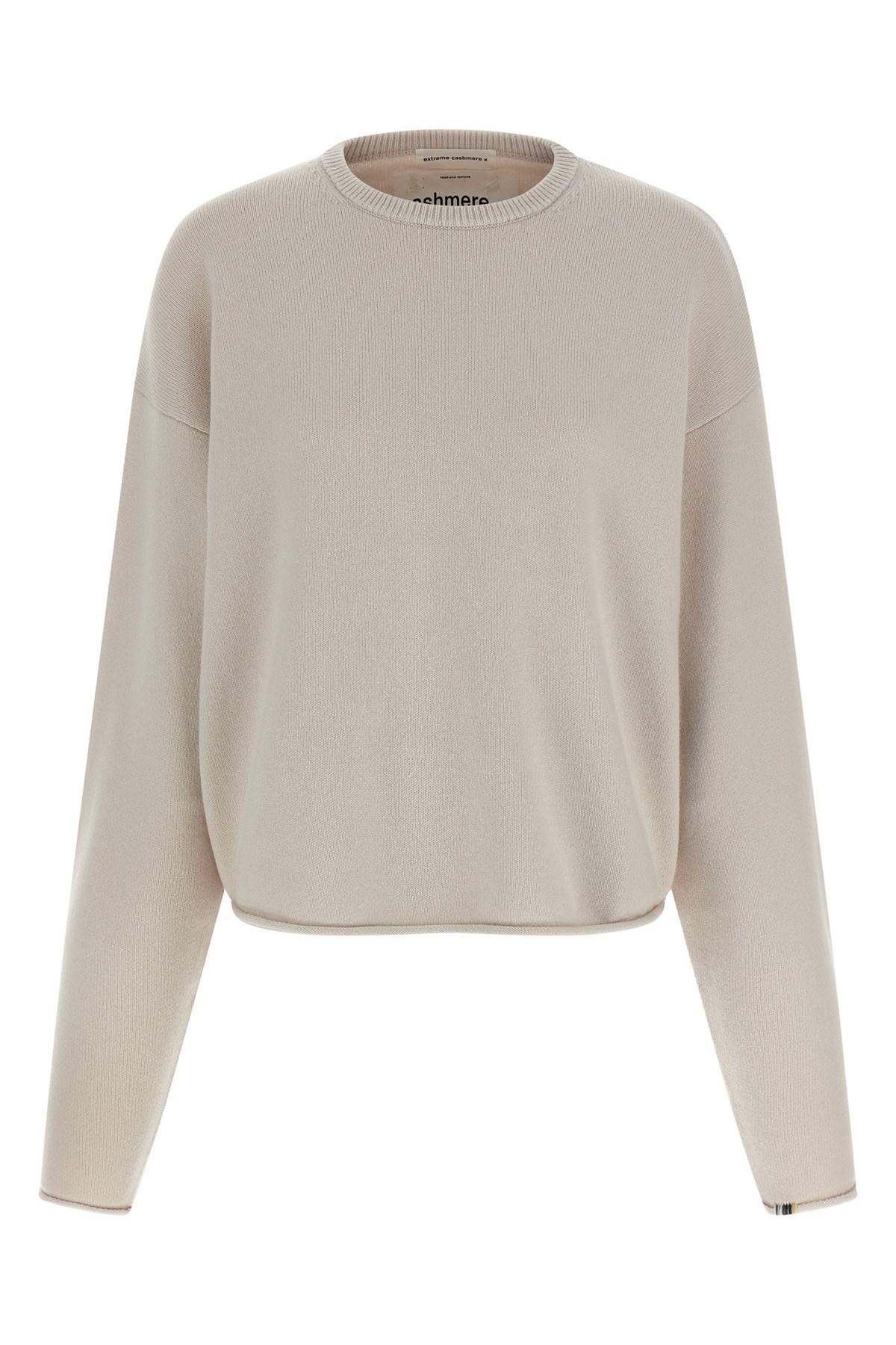 Extreme Cashmere Comfy Cashmere-blend Sweater In White
