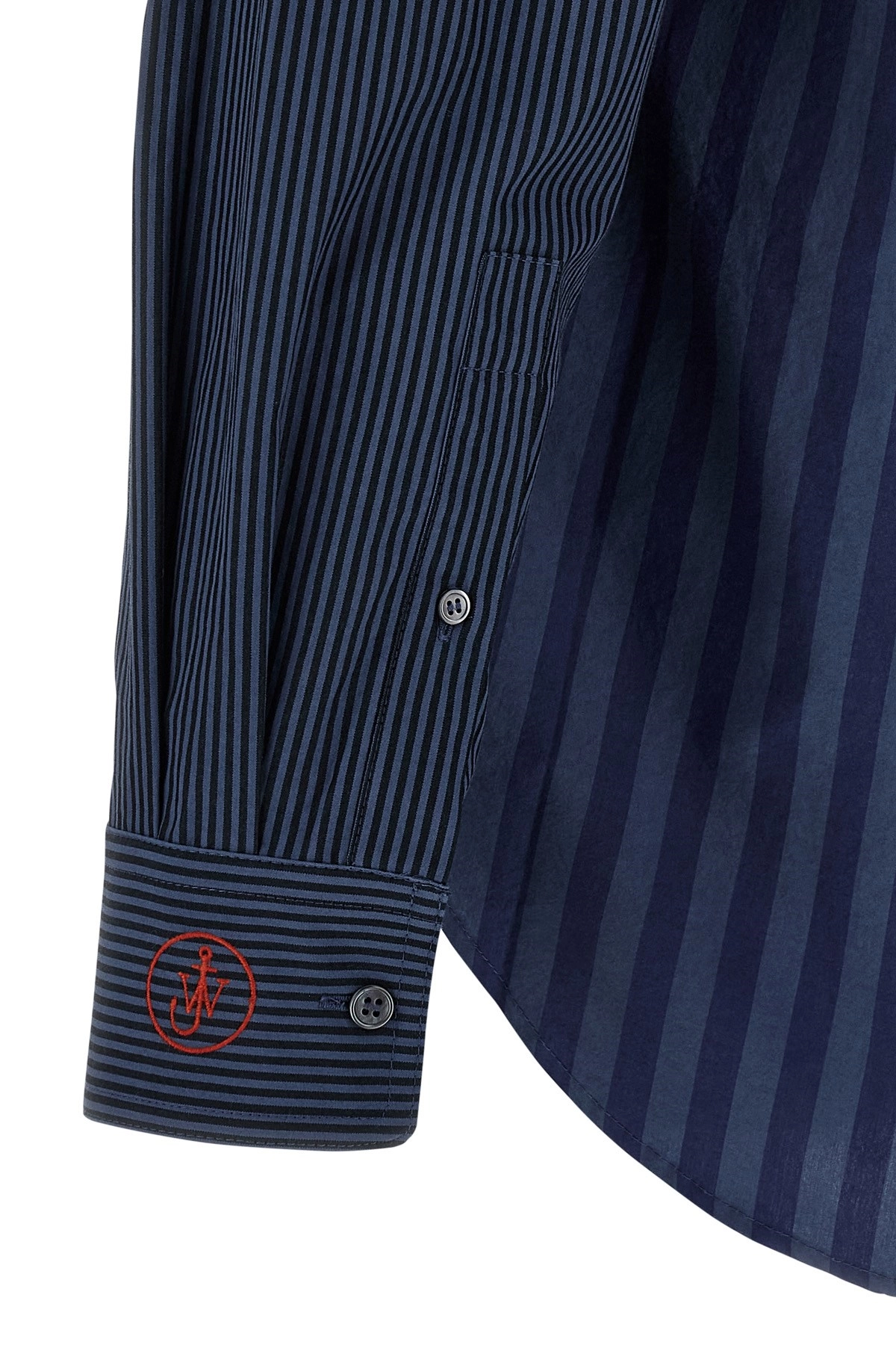 J.w.anderson 'patchword striped' shirt available on julian