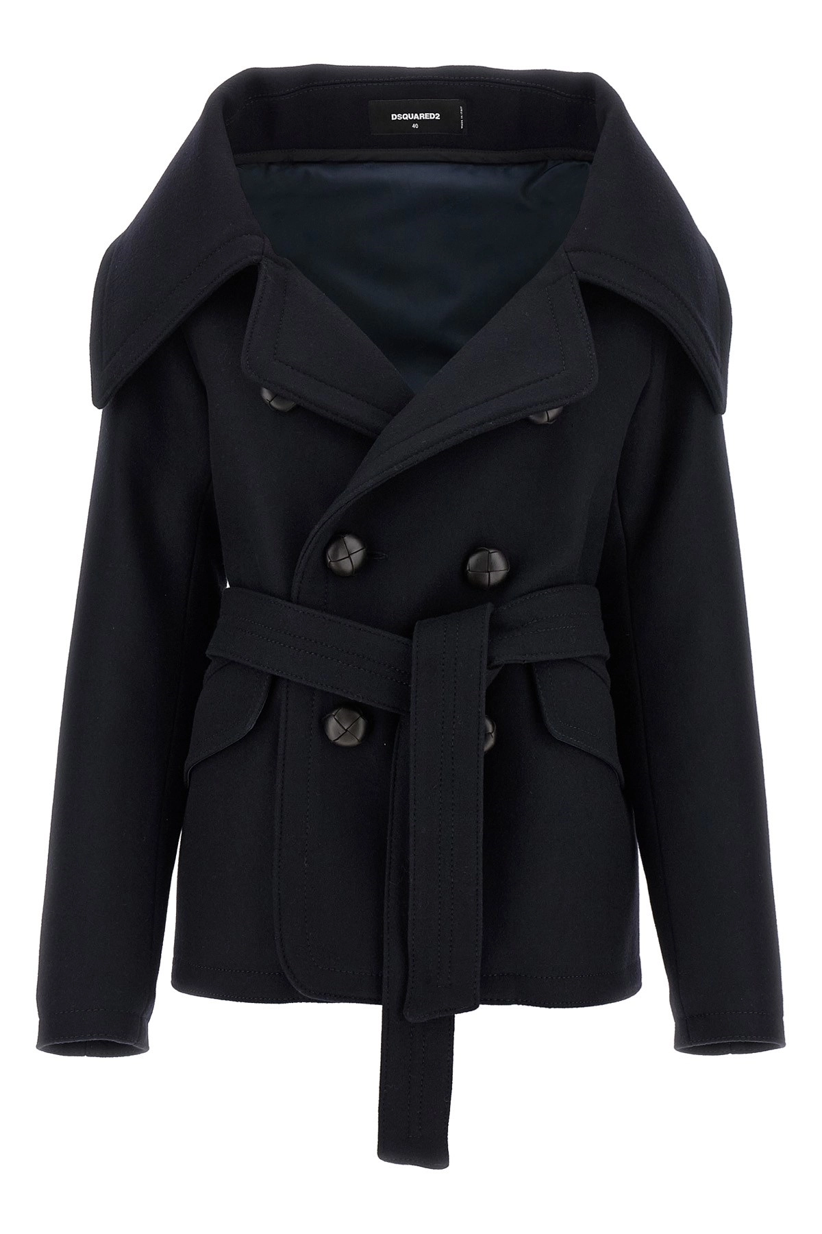 Dsquared2 'peacoat robe' coat available on julian-fashion.com