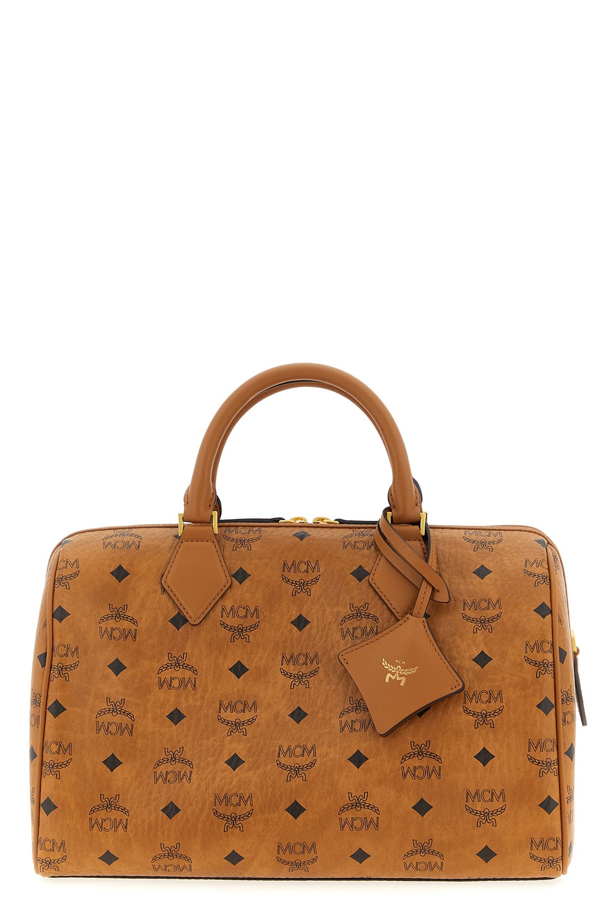 Mcm Brown Ella Duffle Bag In Brown
