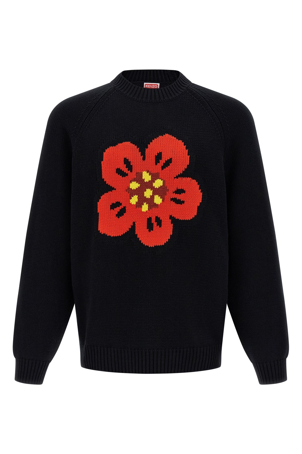 Kenzo Boke Flower Sweater In Black