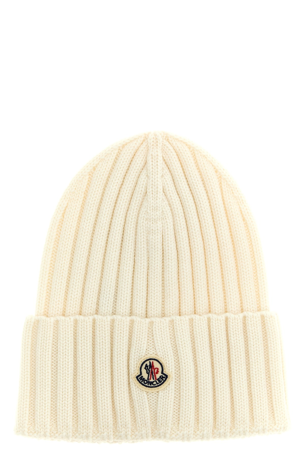 MONCLER Ribbed Wool Beanie