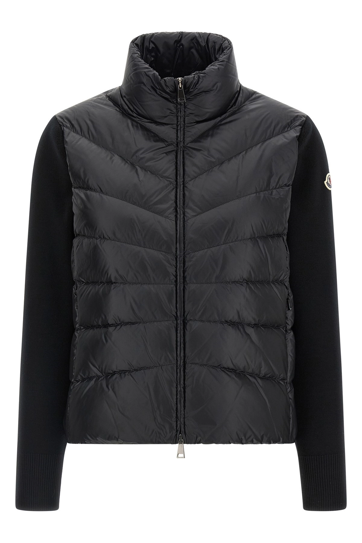 ダウンジャケット・コート MONCLER Tricot sleeve down jacket (K20939B00024M1131 999) Moncler Tricot sleeve down jacket available on julian