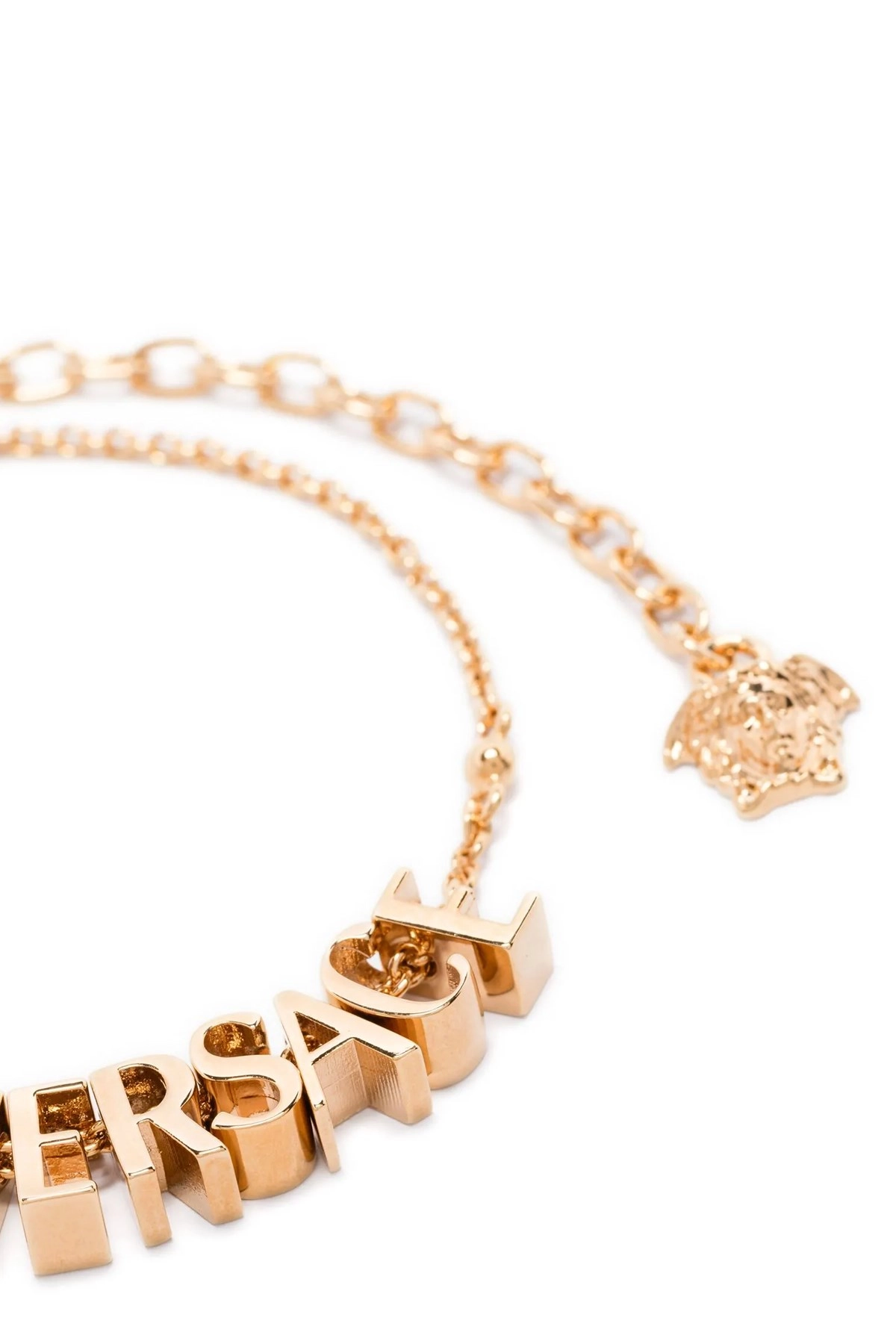 ブレスレット VERSACE Logo chain bracelet Versace Medusa Chain Bracelet | Gold | FARFETCH