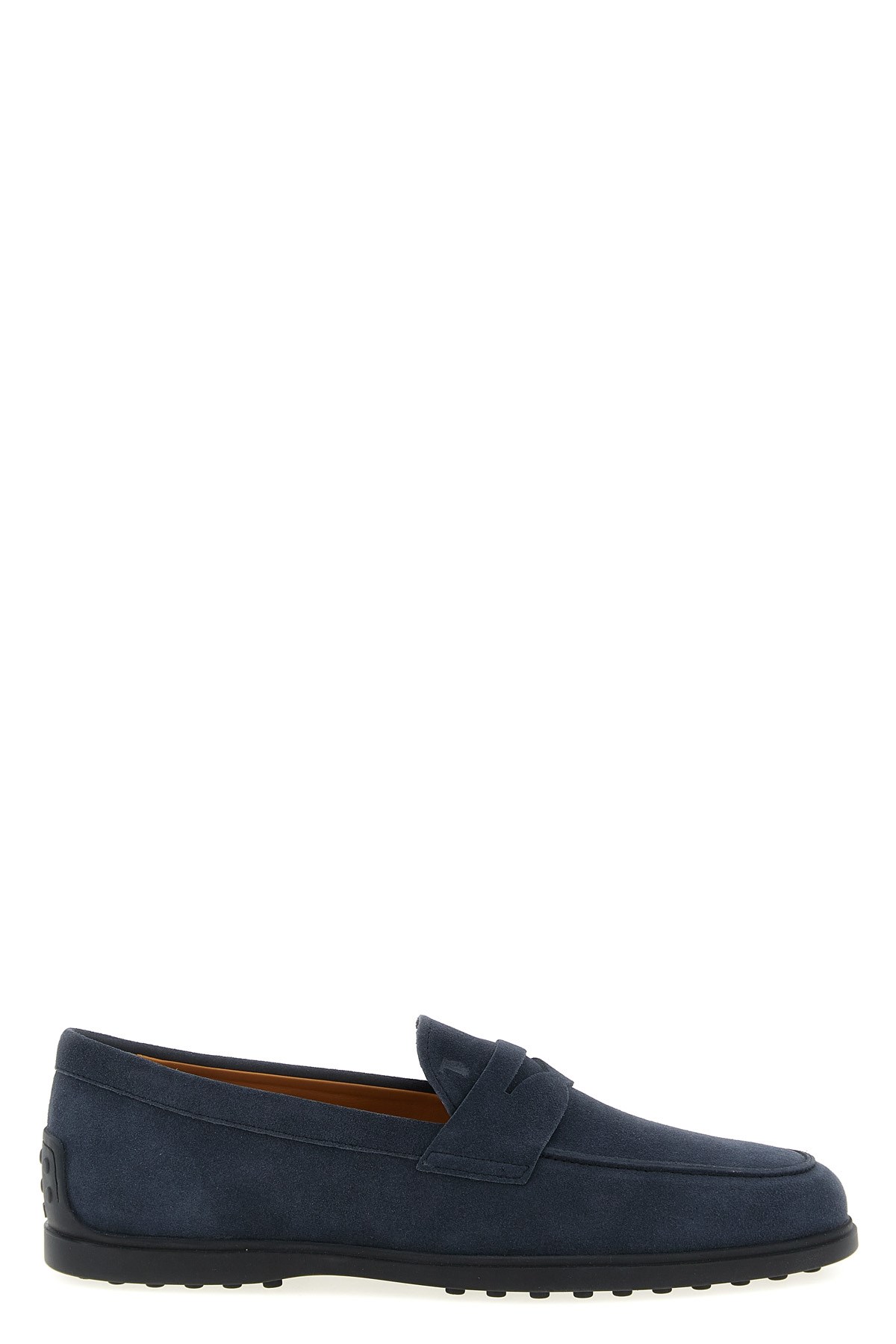 Tod's Gomma Loafers In Blue