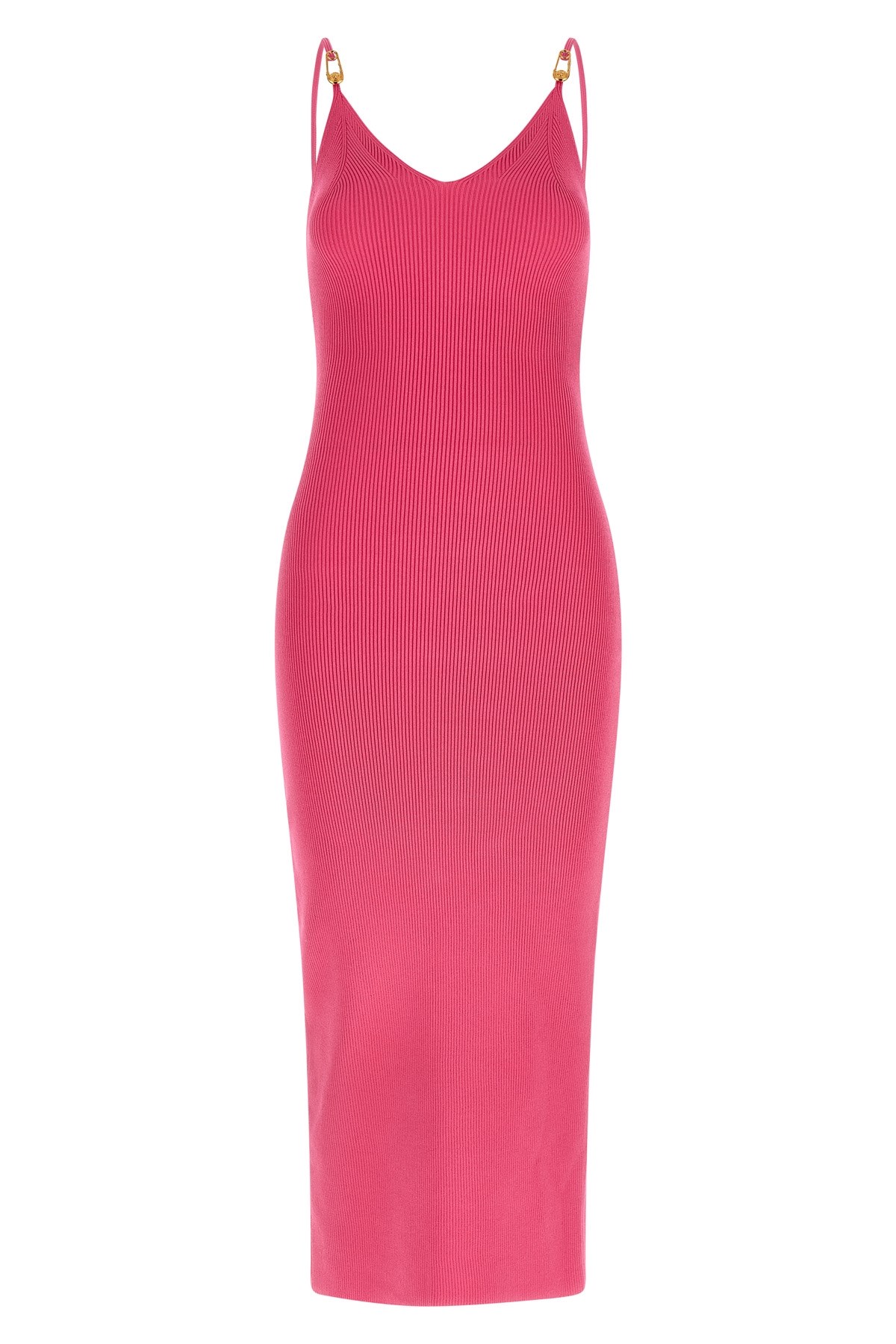 Versace 'knit' Dress In Pink
