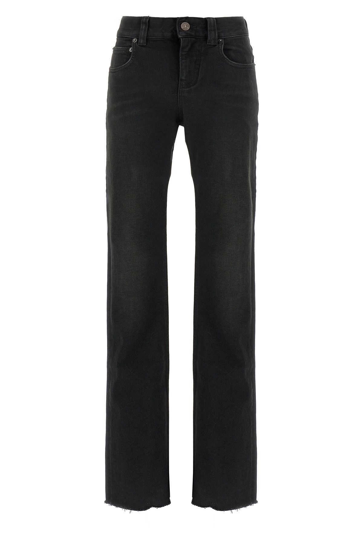 Balenciaga Bootcut Jeans In Black