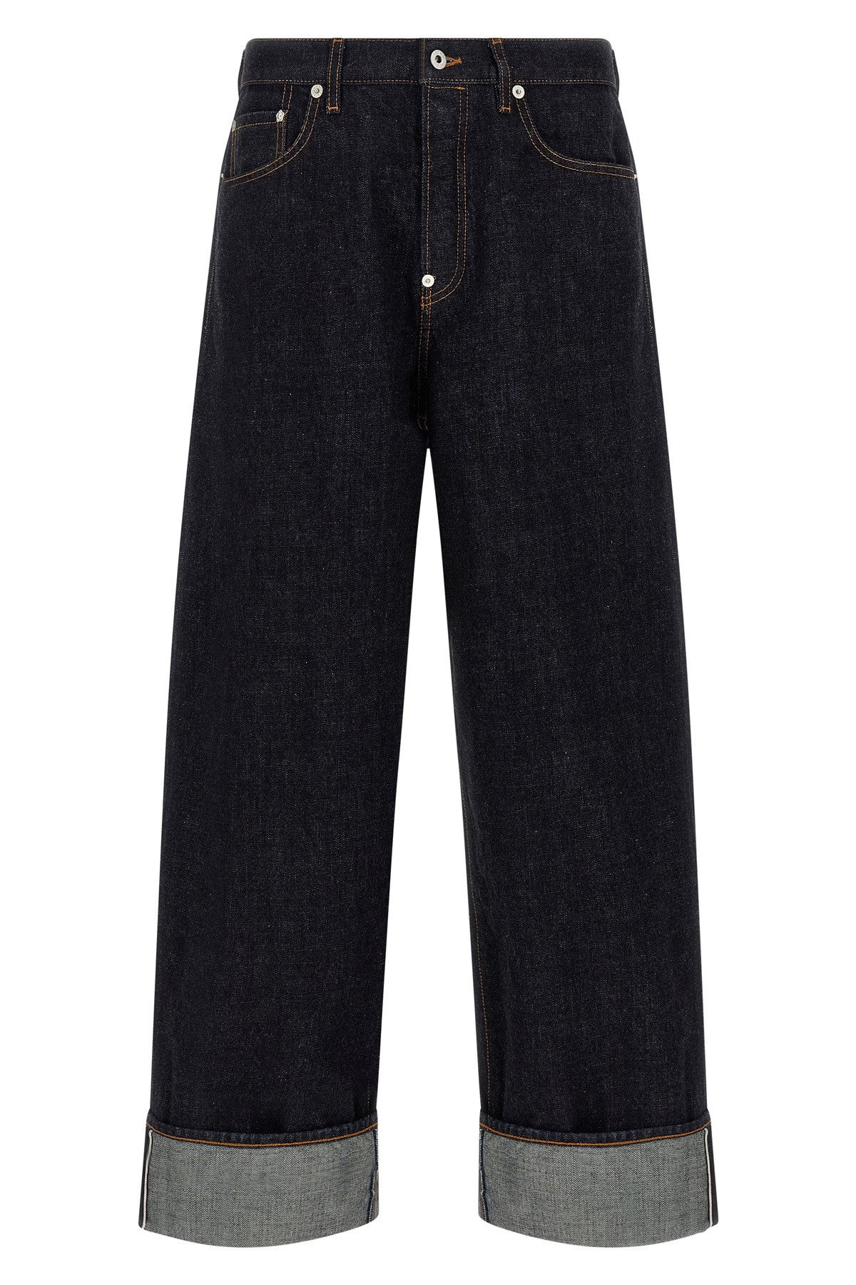 KENZO 'Turn Up' Jeans