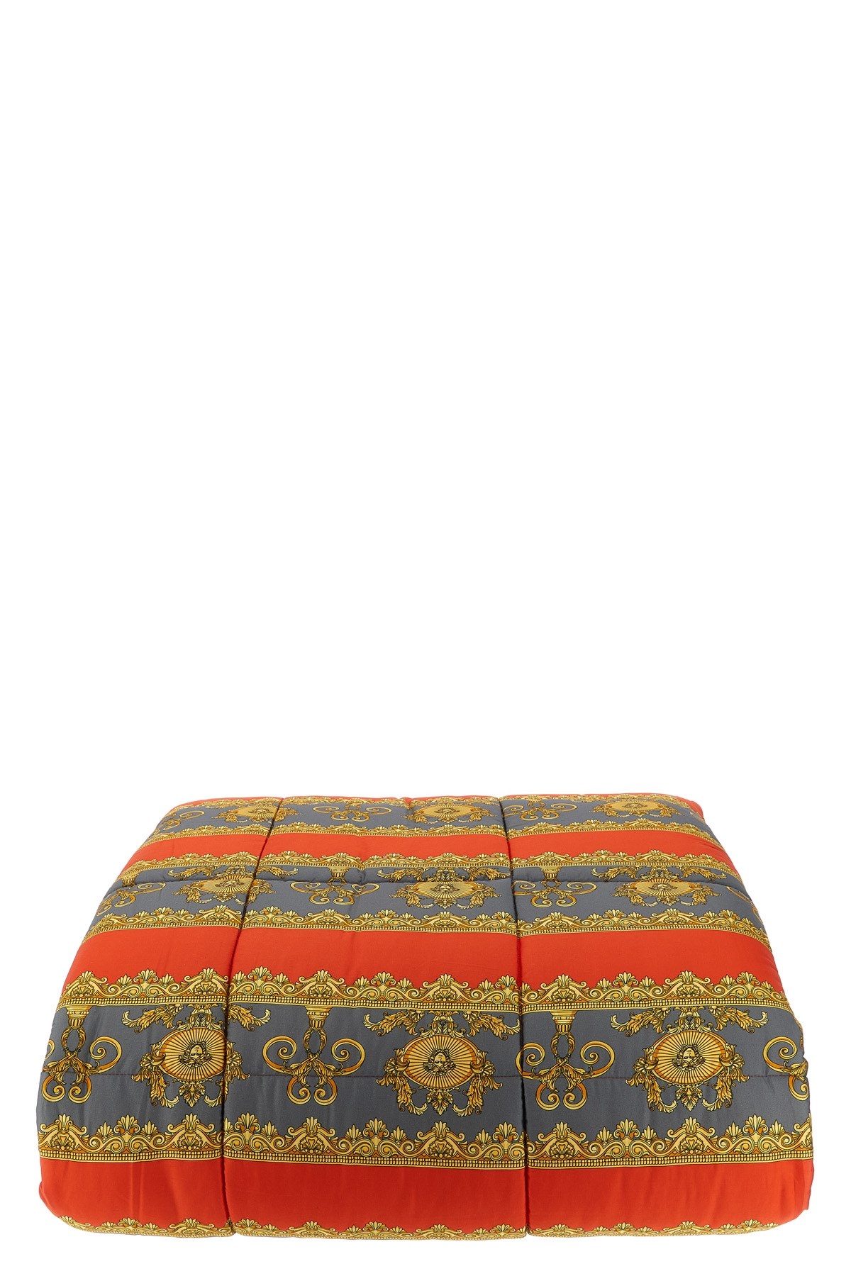 Versace Home 'i ♡ Baroque' Double Face Quilt In Multi