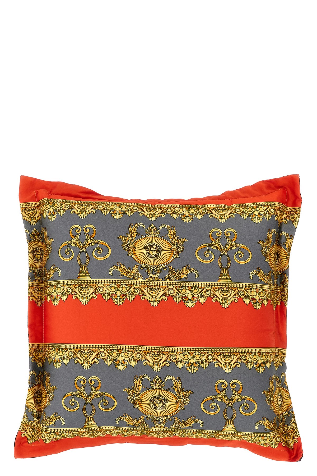 Versace Home 'i ♡ Baroque' Double Face Cushion In Multi