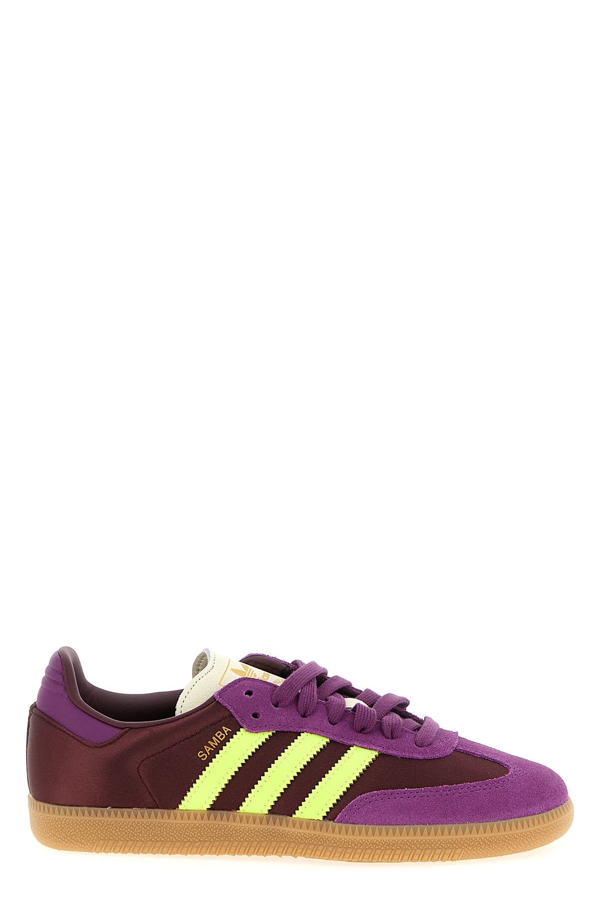 Adidas Originals Samba Og Lace-up Sneakers In Purple