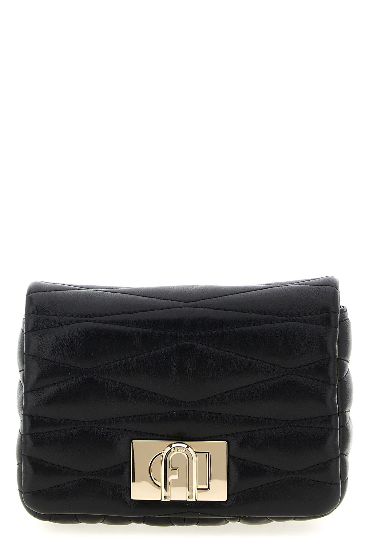 Furla ' 1927' Mini Crossbody Bag In Black