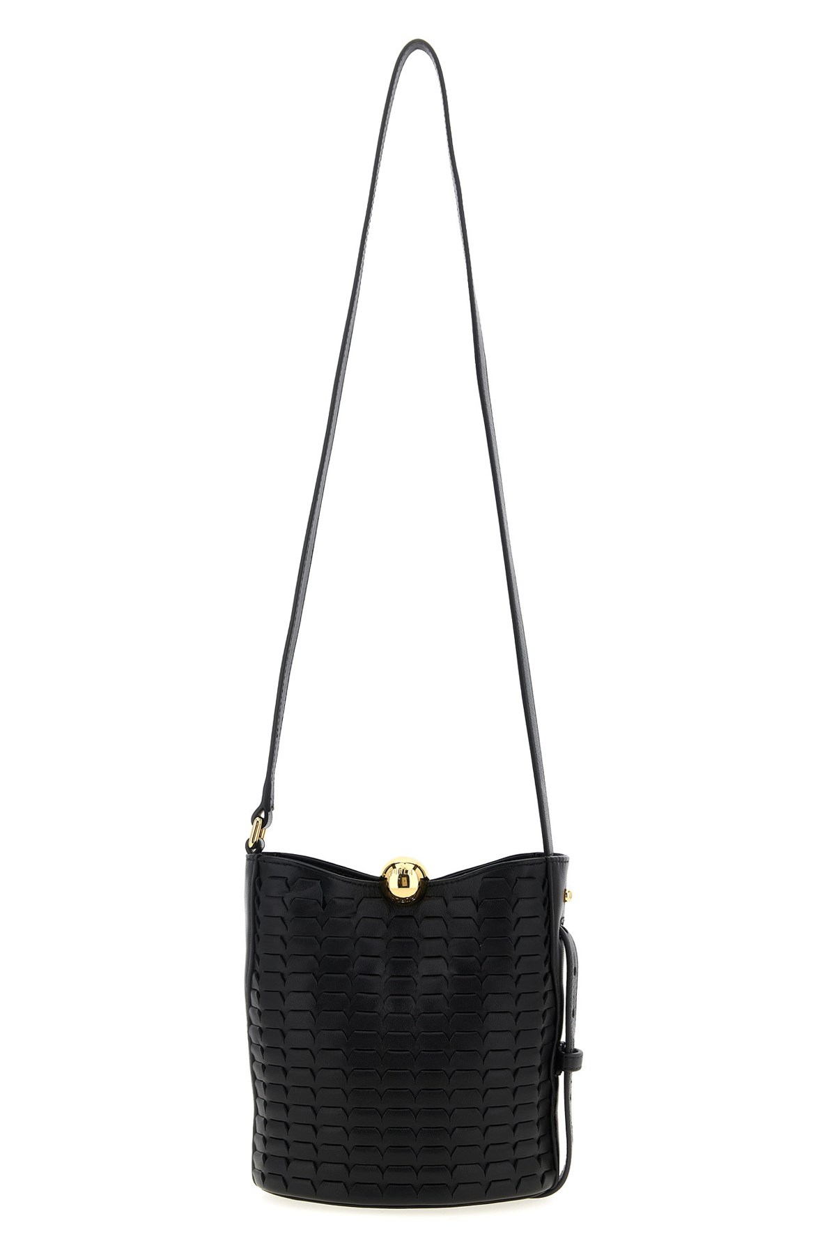 Furla Sfera Soft Mini Bucket Bag In Black