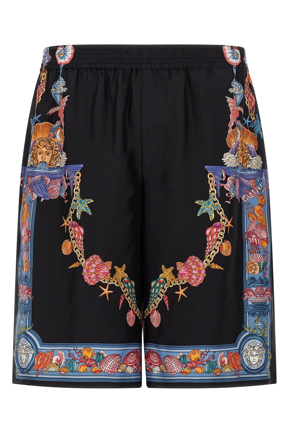 VERSACE 'Coral Theatre' Print Bermuda Shorts