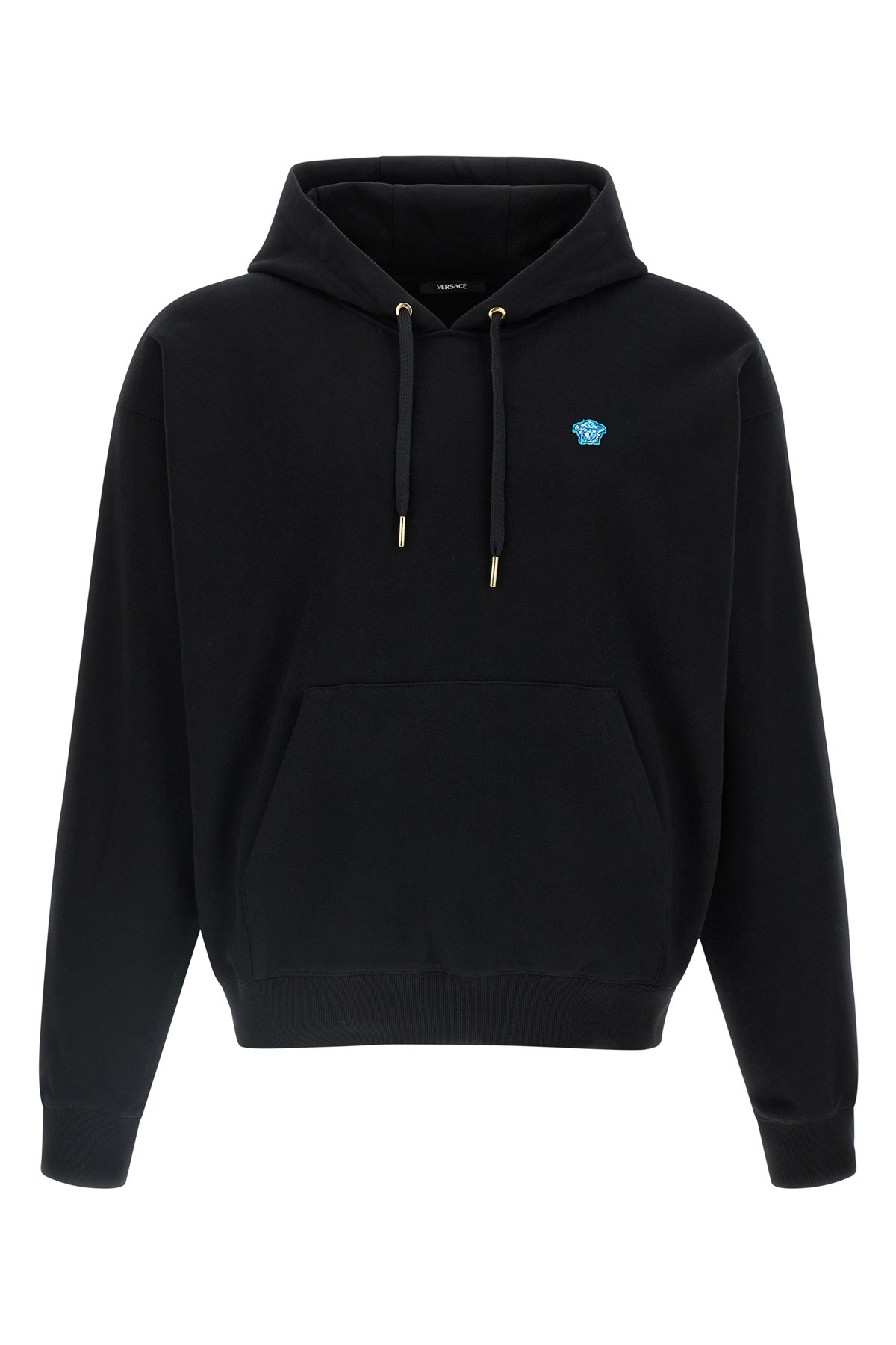VERSACE Kapuzenpullover Mit Aufnäher "Medusa"　VERSACE パーカー「メドゥーサ」パッチ付き VERSACE