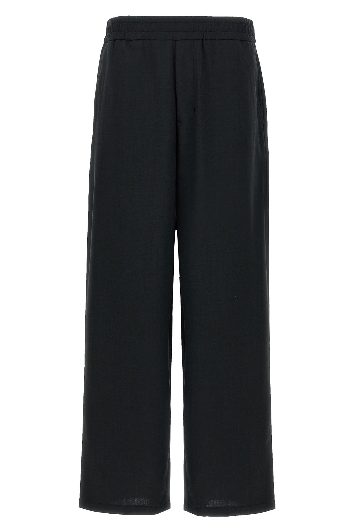 Ami Alexandre Mattiussi Ami Paris Wool Pants In Gray