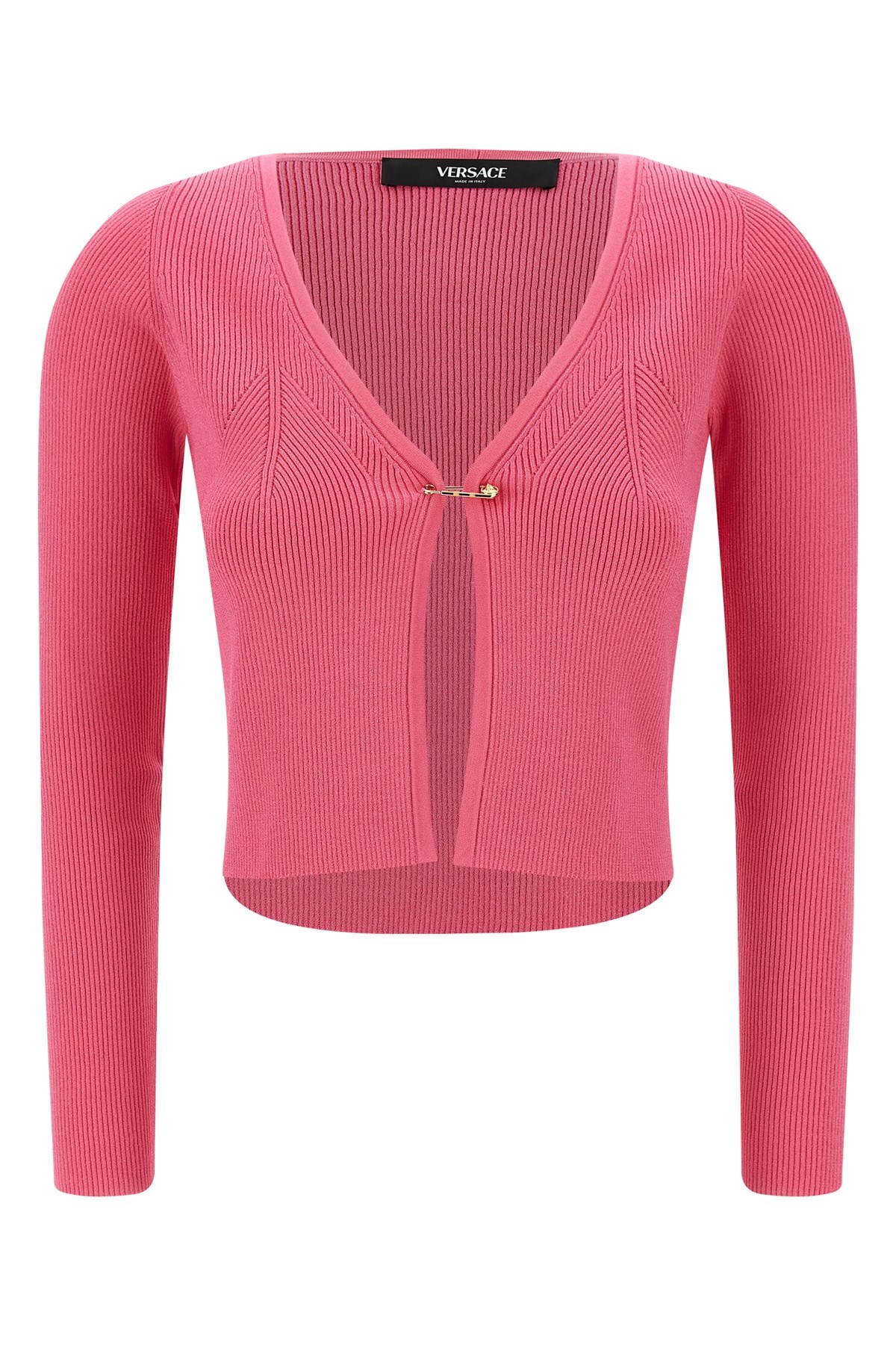 VERSACE VERSACE Cardigan "Safety Pin"　VERSACE カーディガン「安全ピン」