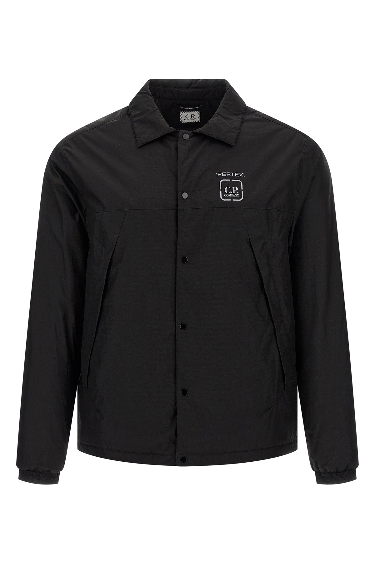 C.p. Company Metropolis Snap-button Padded Jacket In Black