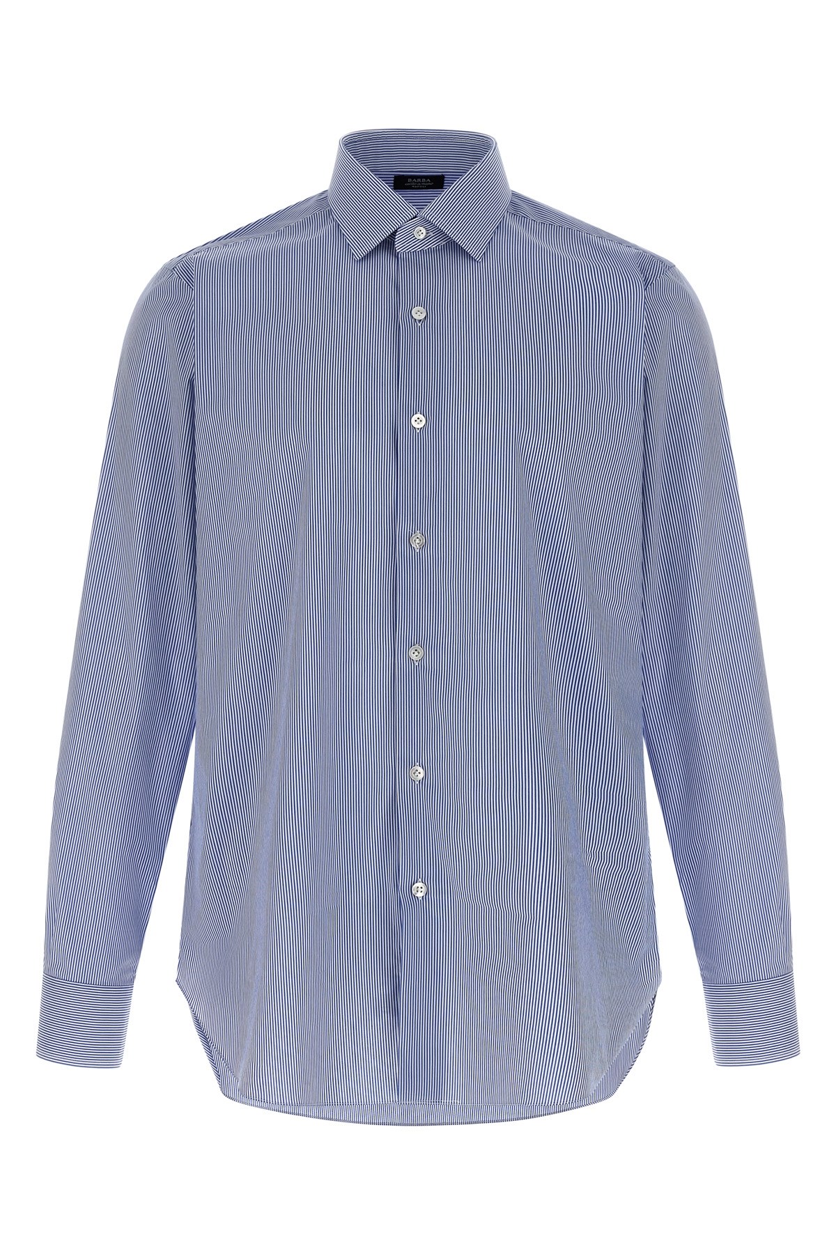 Barba Napoli Barba Striped Shirt In Blue