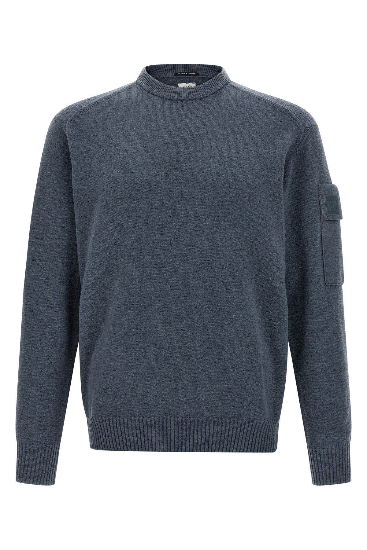 C.p. Company Extrafine Wool Sweater Sweaters And Cardigans Blue In Blue