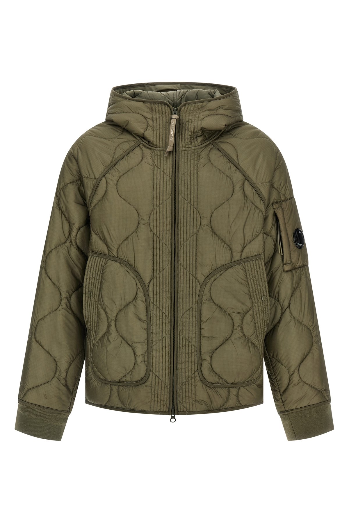 C.p. Company C. P. Company Light Down Jacket In Green