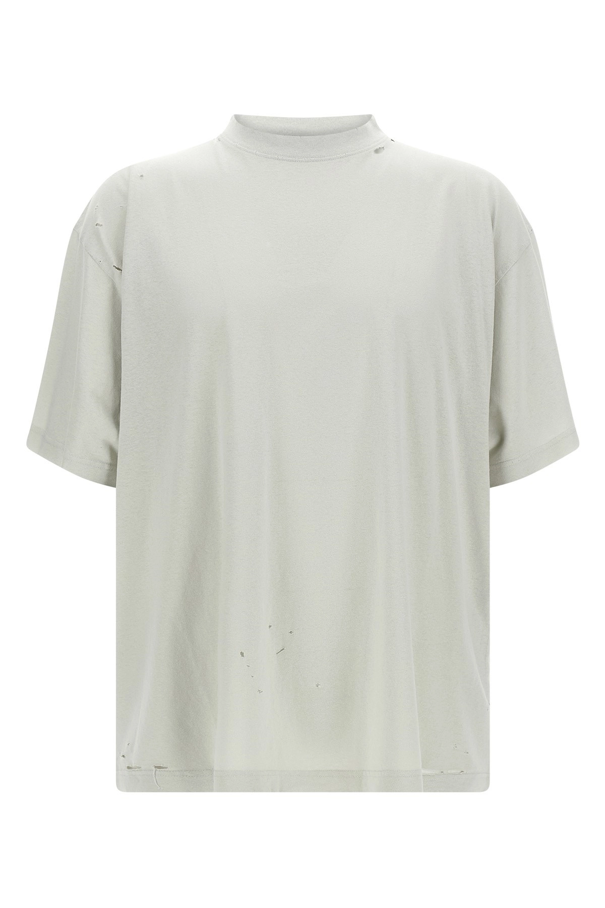 Tシャツ・カットソー BALENCIAGA 'Blackletter Script' T-shirt (831305TSVW4 9012) Blackletter Script Oversized T-shirt in Black Faded