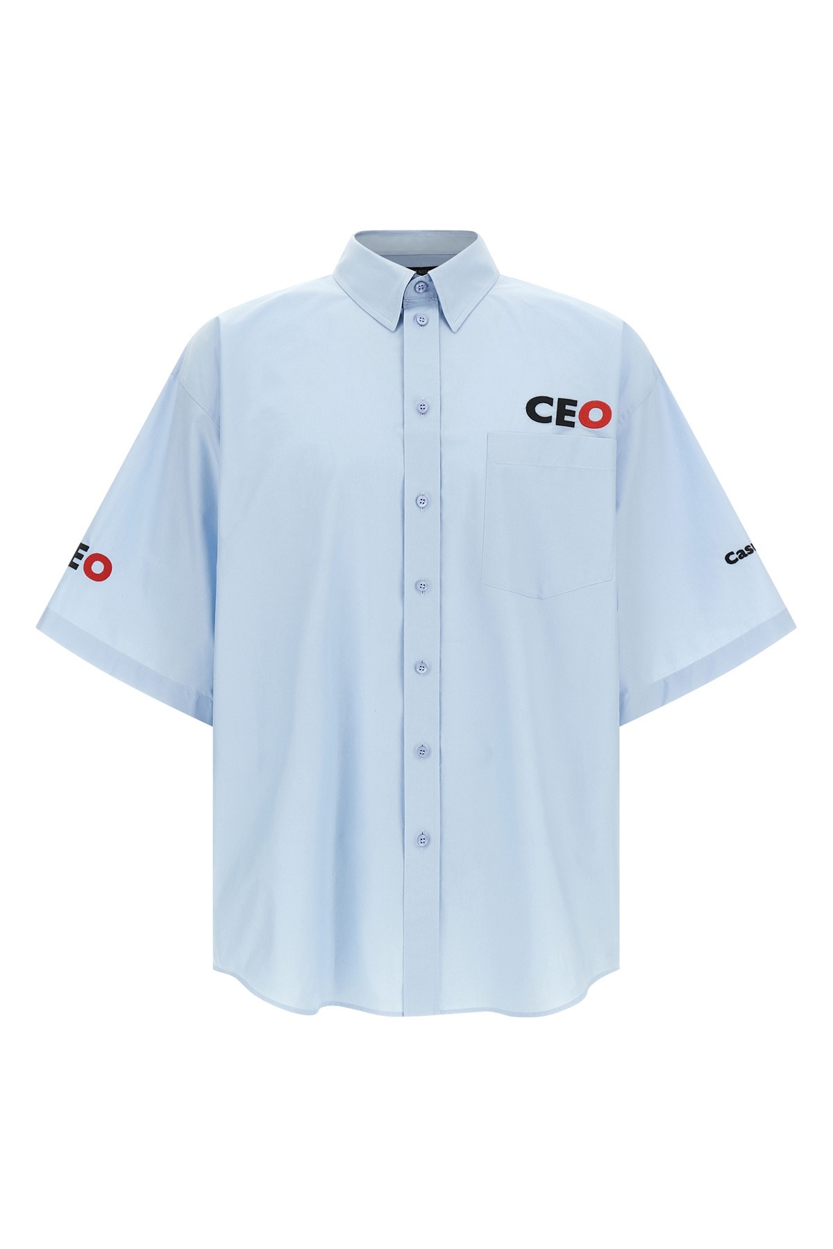 BALENCIAGA Hemd "Ceo Uniform Logo"　バレンシアガ シャツ「CEO ユニフォーム ロゴ」 BALENCIAGA