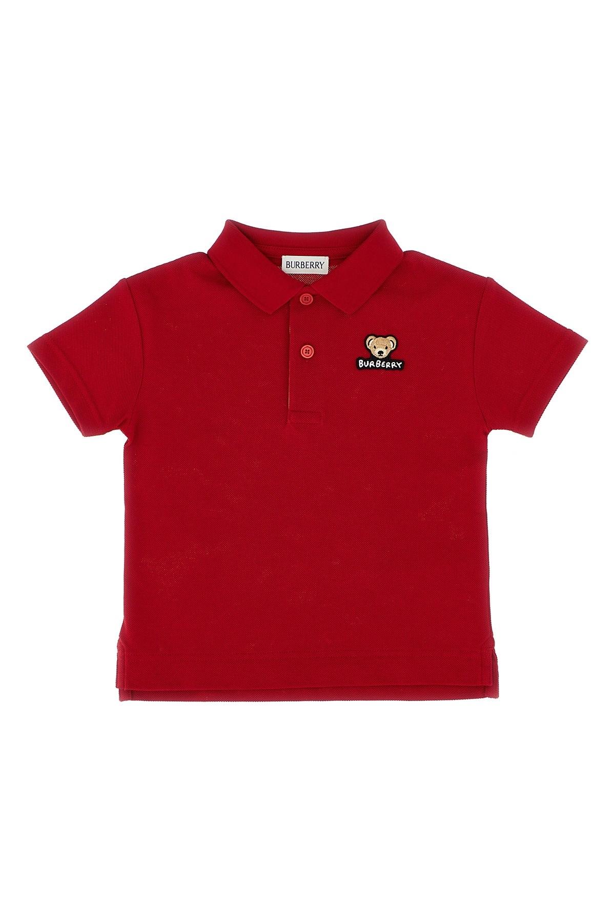 Burberry 'johane Bear' Polo Shirt In Red