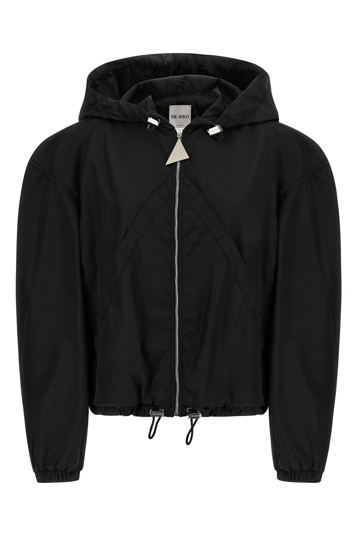 The attico Maxi hood bomber jacket available on julian