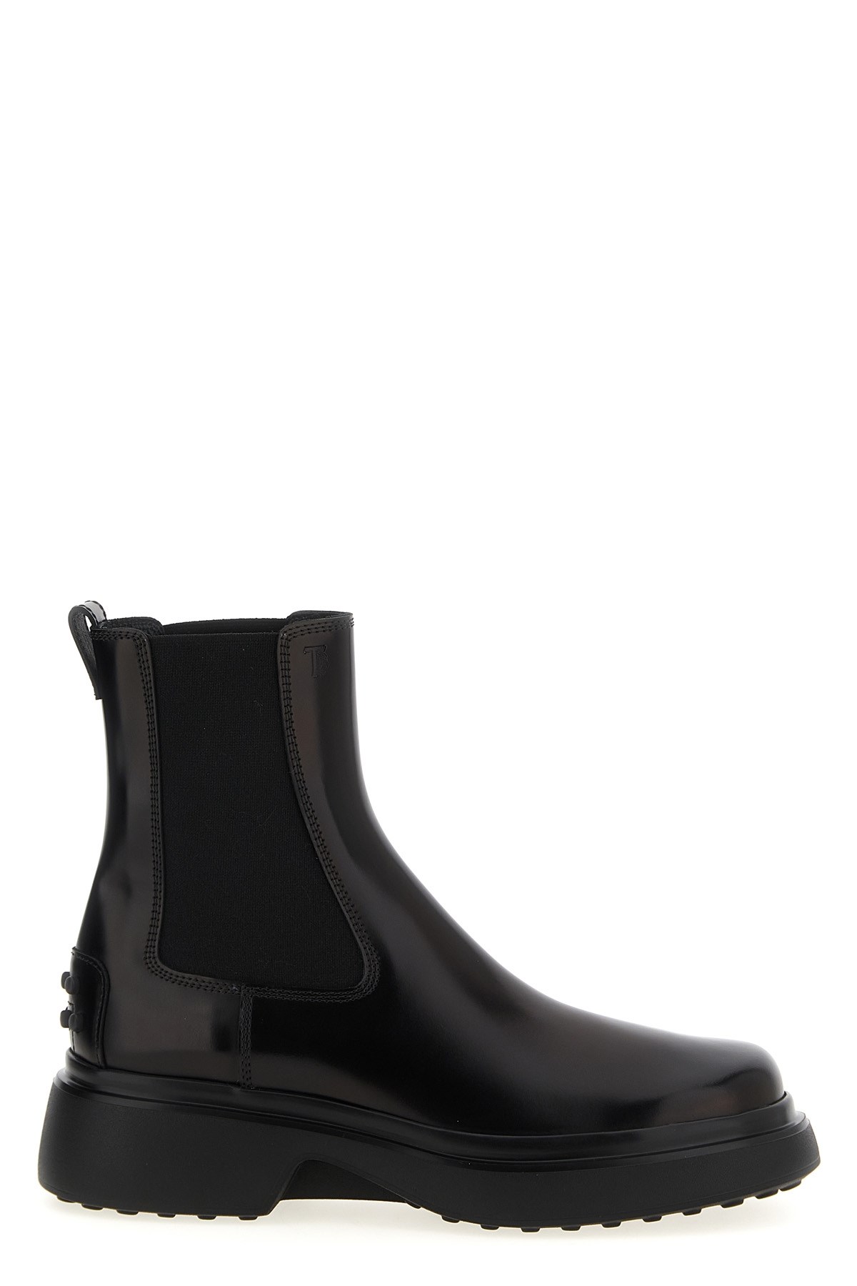 Tod's Chelsea Ankle Boots In Burgundy