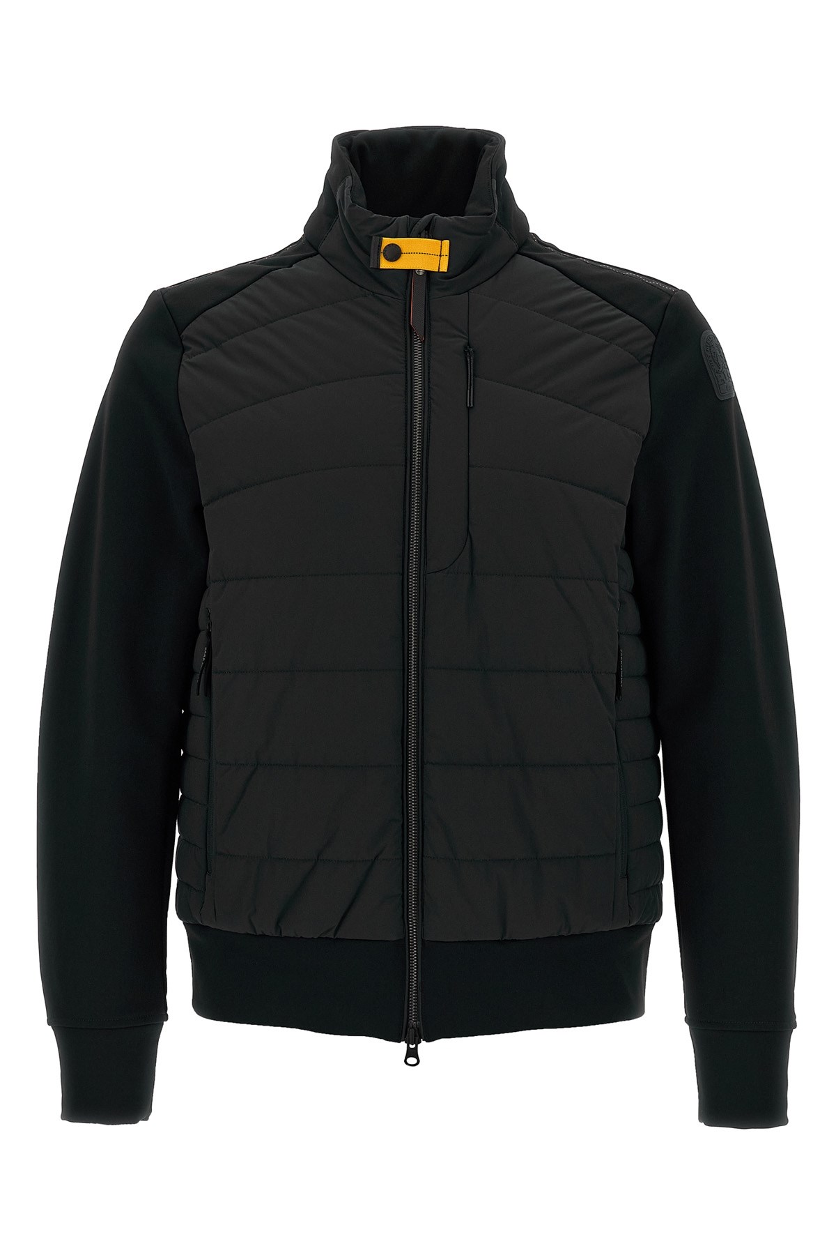 Parajumpers Mick Quilted High-neck Jacket In Black