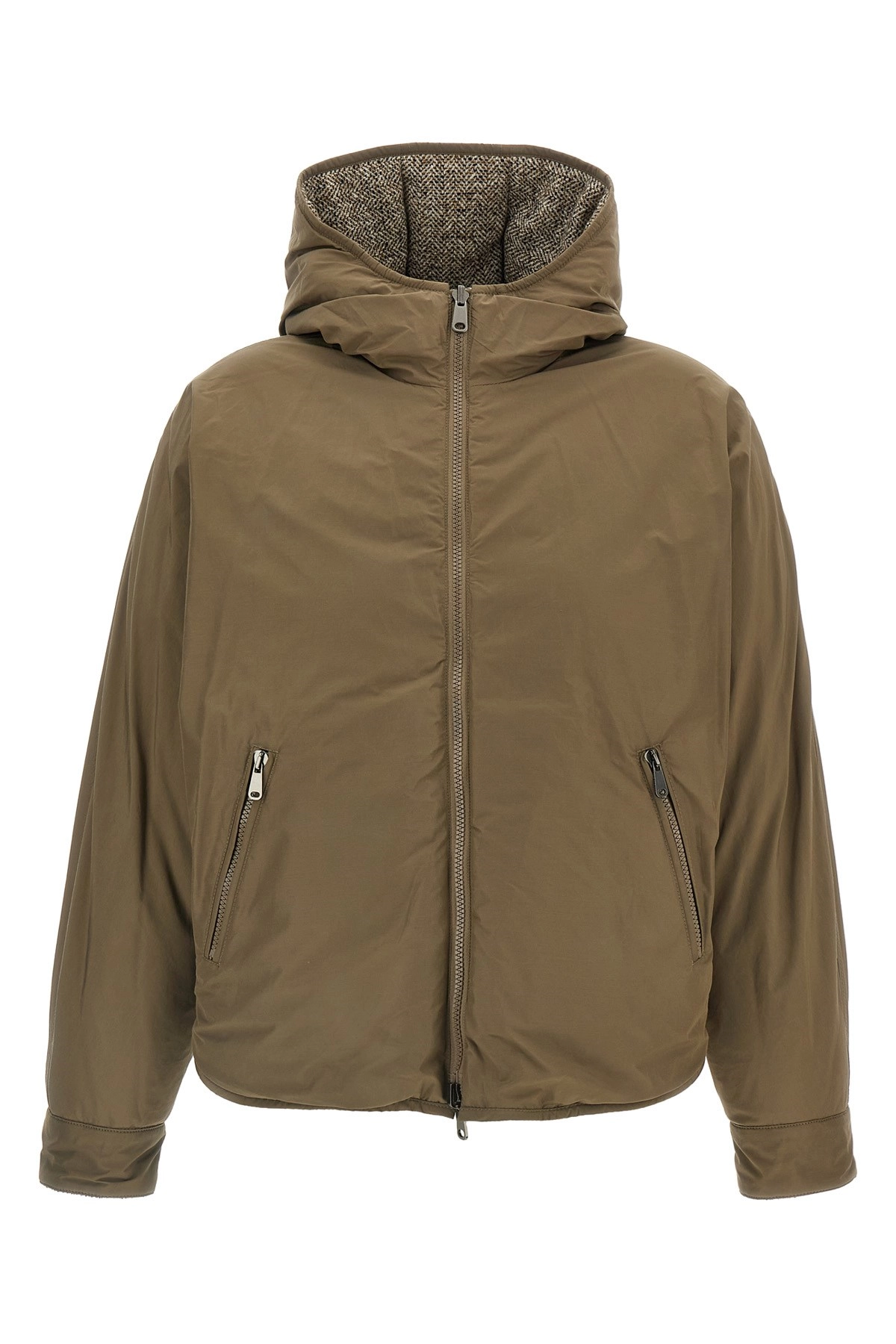 アウターその他 BRUNELLO CUCINELLI Laminated reversible down jacket Brunello cucinelli Monile sherling down jacket available on