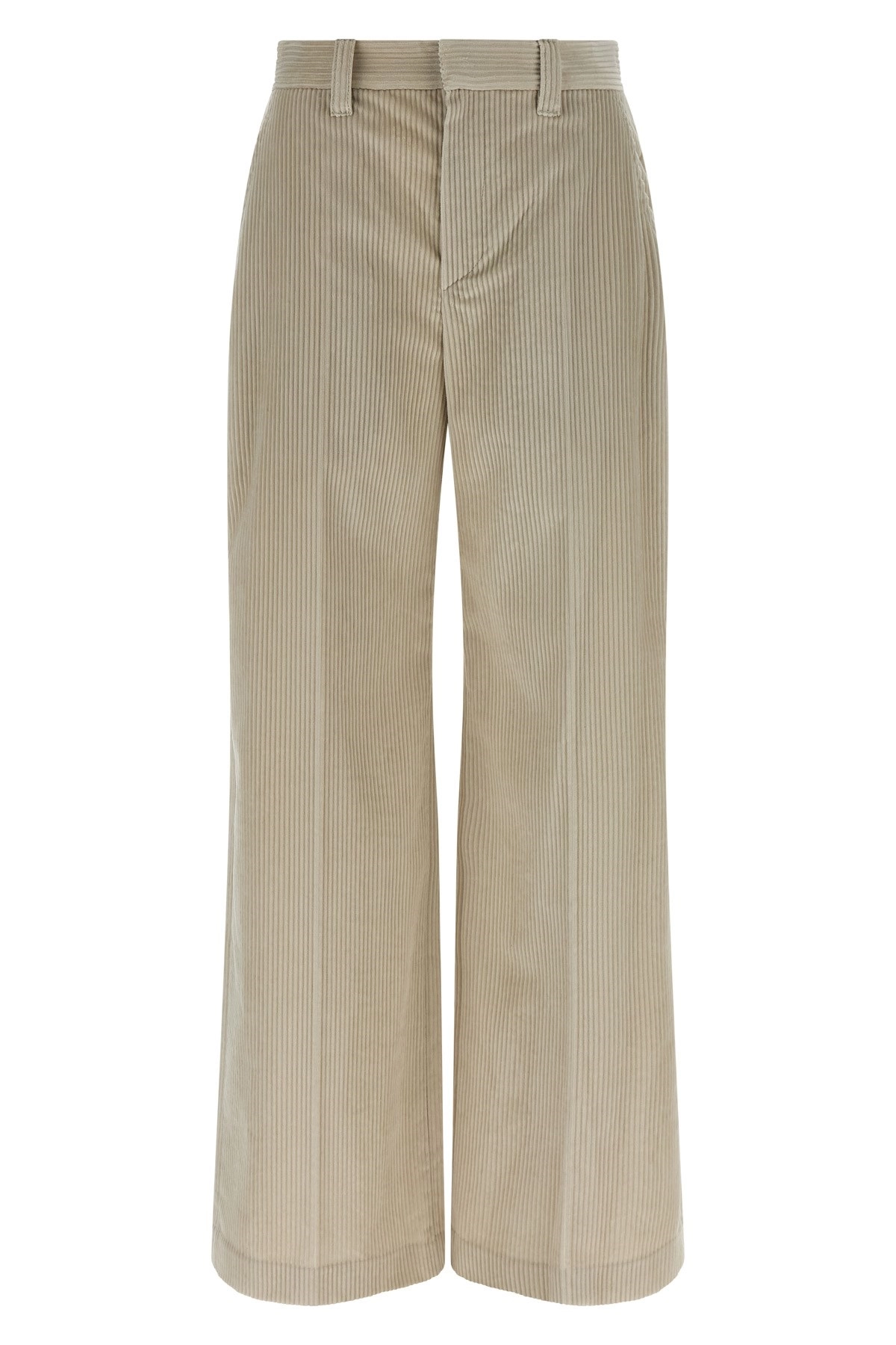 パンツ BRUNELLO CUCINELLI FW25 Corduroy trousers (MA180P8724 C649) BRUNELLO CUCINELLI Cotton-corduroy wide-leg pants | NET-A-PORTER